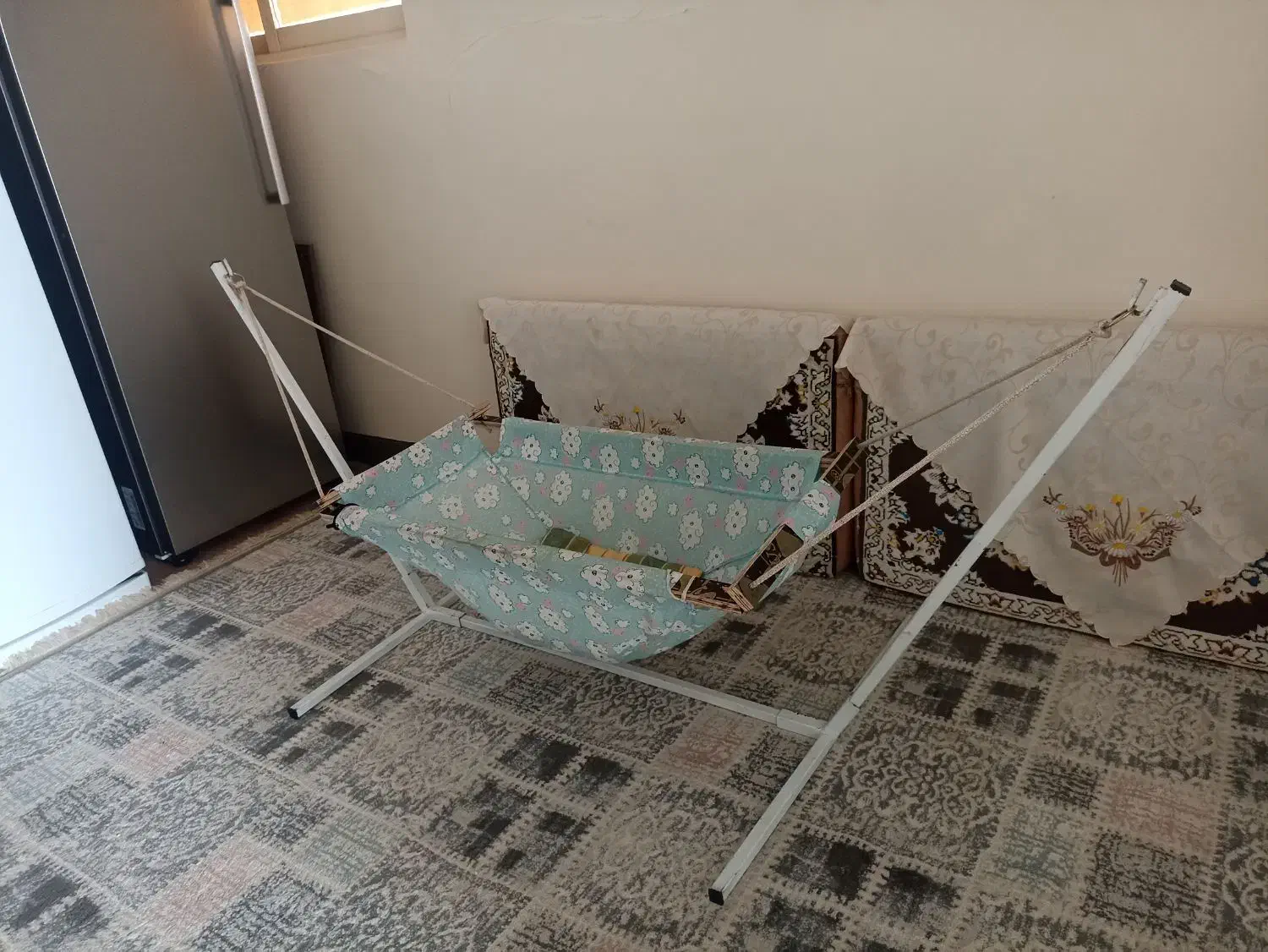 گهواره ننو تاشو|تخت و صندلی بچه|بندرعباس, |دیوار