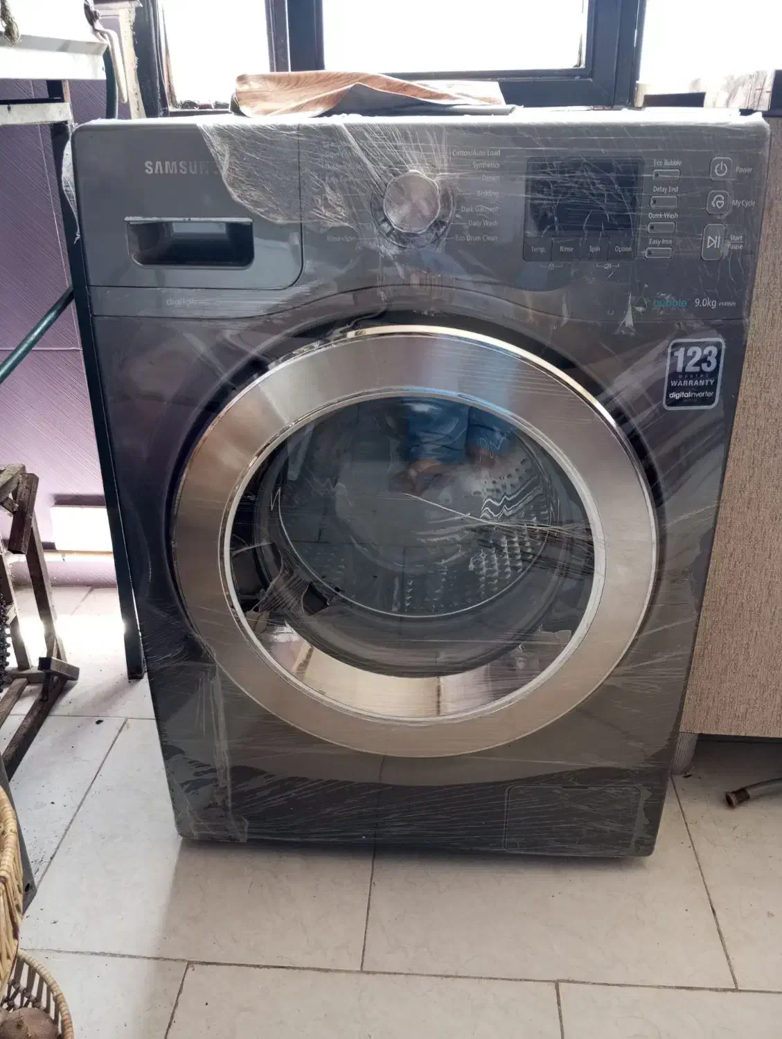 9کیلو سامسونگ - Samsung|ماشین لباسشویی و خشک‌کن لباس|پاکدشت, پاکدشت (مامازند)|دیوار