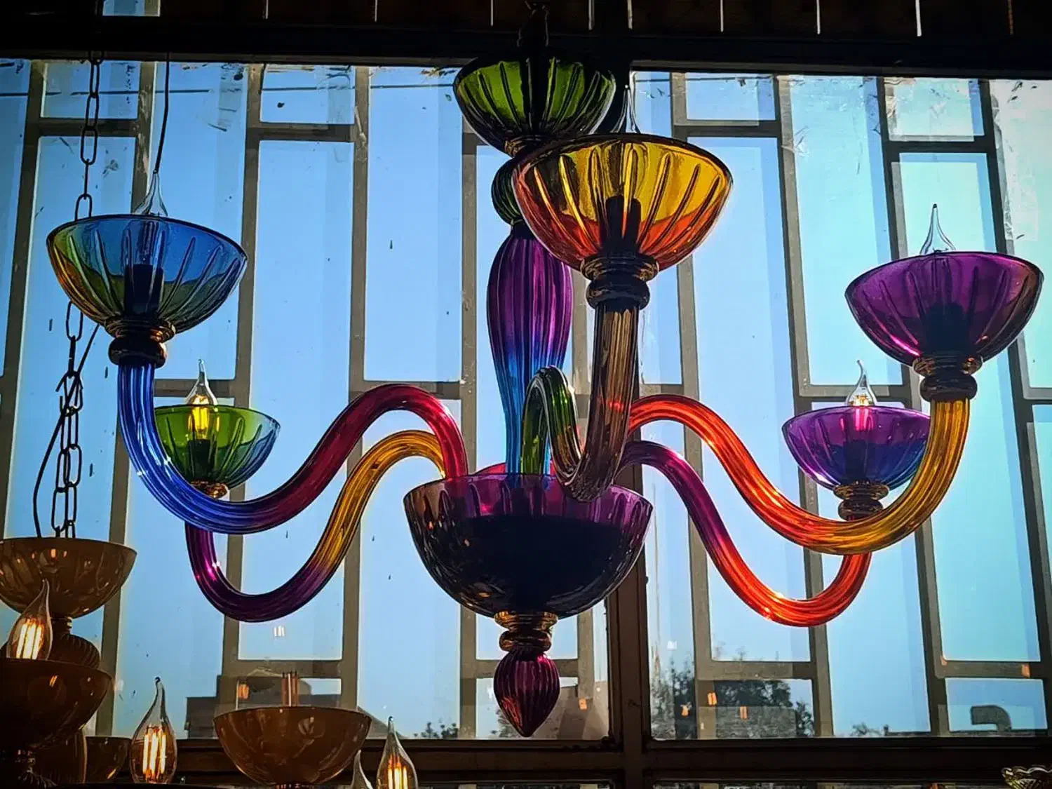 لوستر مورانو|لوستر و چراغ آویز|تهران, خلیج فارس|دیوار