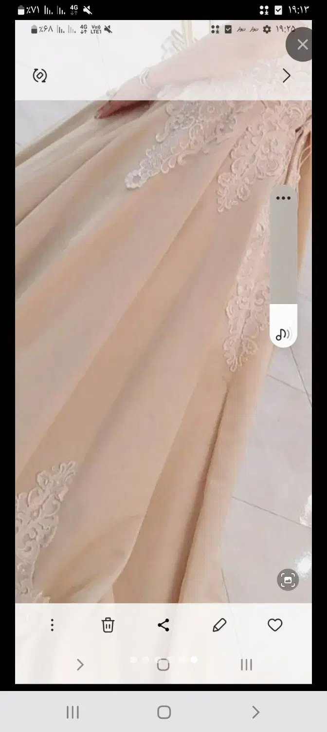 لباس عقد و نامزدی نو نباتی سایز ۳۸ تا ۴۲|لباس|تهران, پونک|دیوار