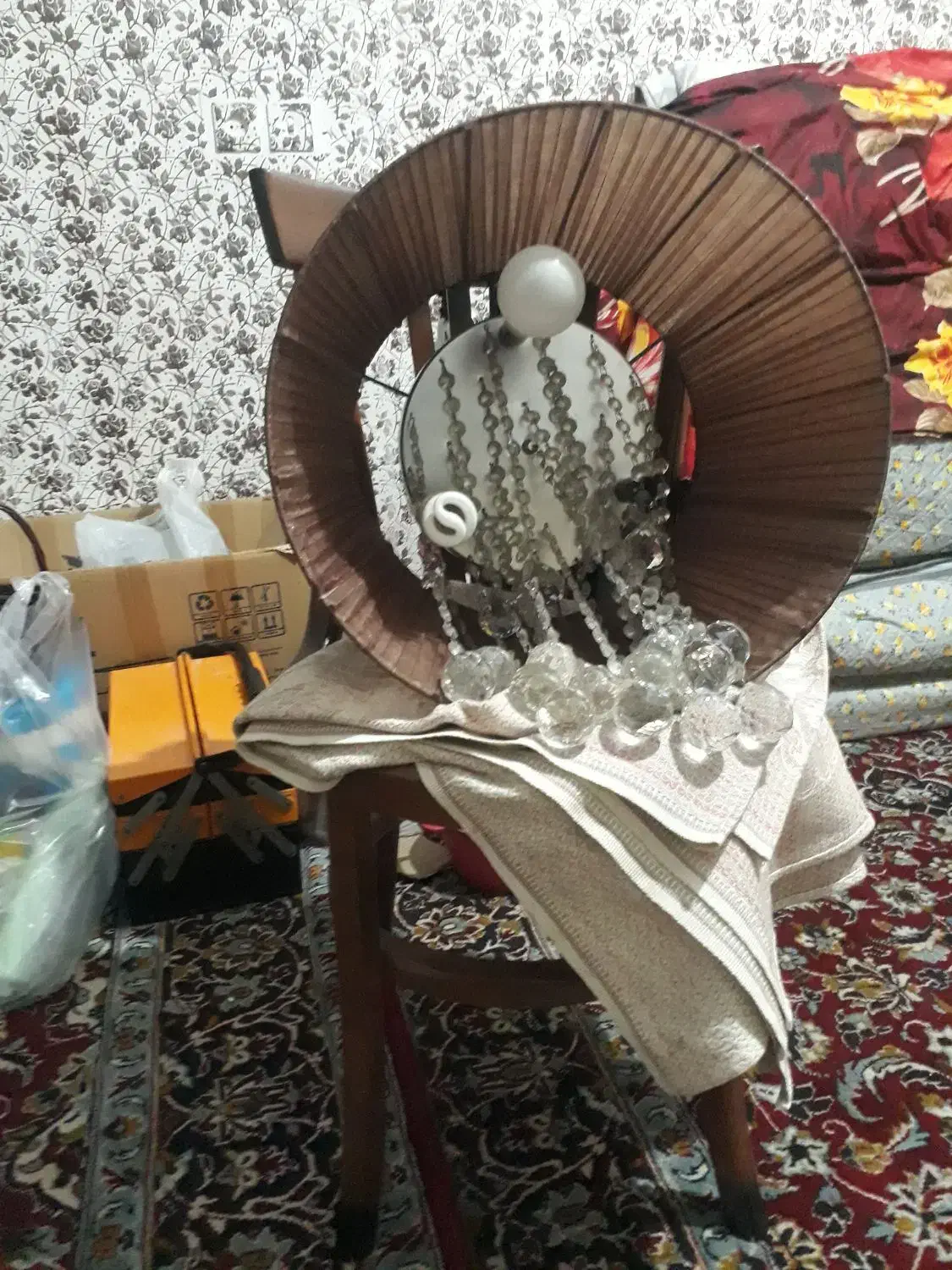 لوسترنونوکریستال کلاسیک|لوستر و چراغ آویز|اهواز, فرهنگ شهر|دیوار