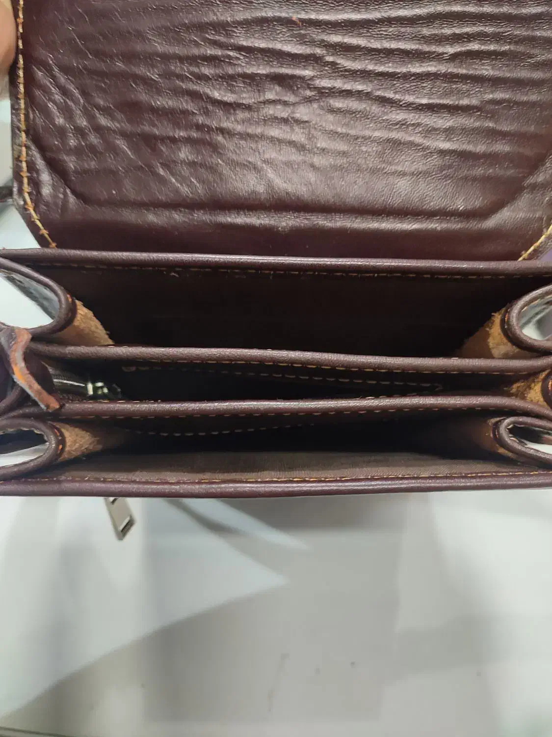 کیف دوشی چرم طبیعی اسپورت|کیف، کفش، کمربند|سبزوار, ولیعصر (نجار آباد)|دیوار