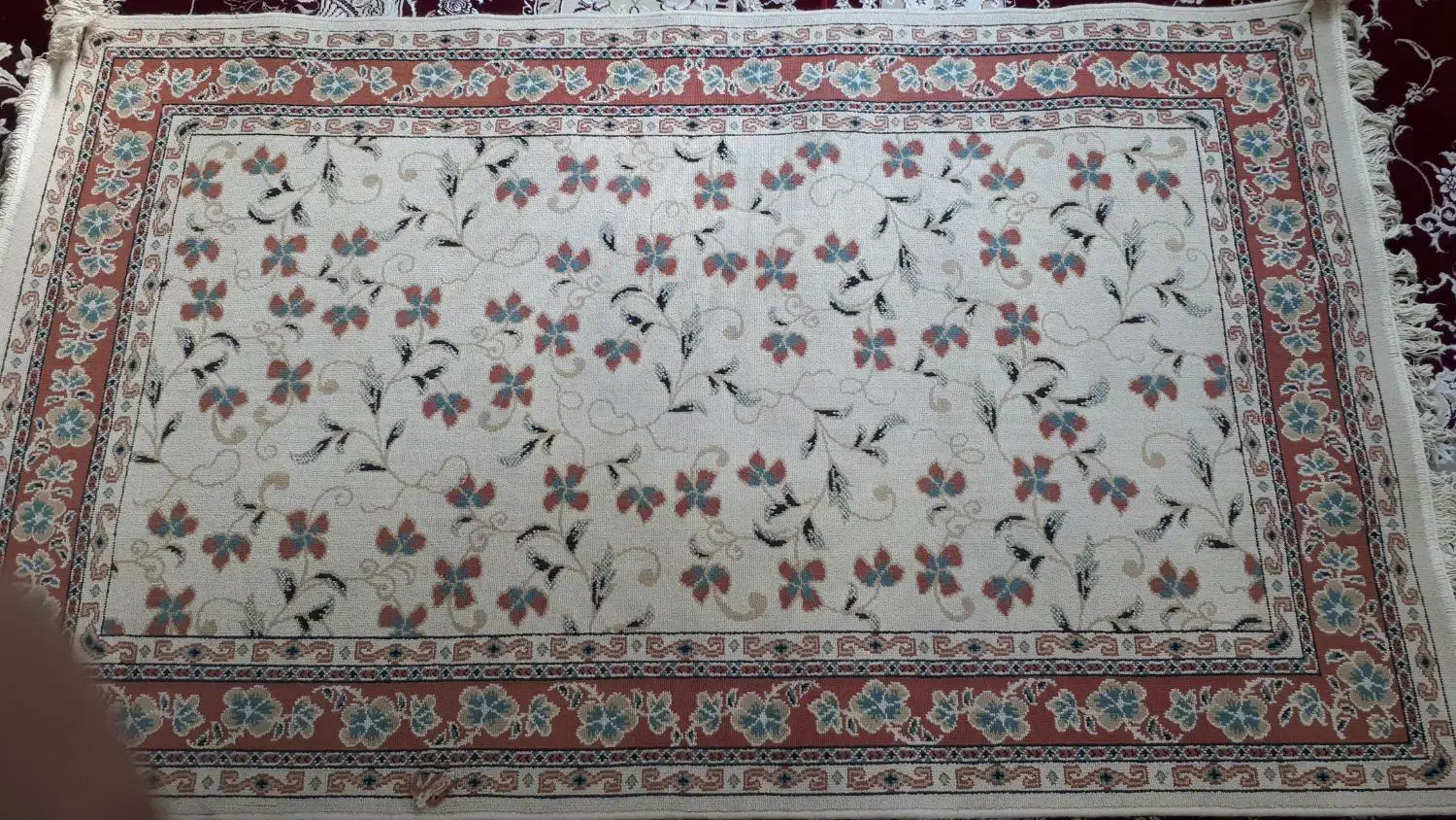 فرش گلیم قالیچه قالی سایز ۱۲۵×۲۰۰ یزد|فرش|مشهد, رسالت|دیوار