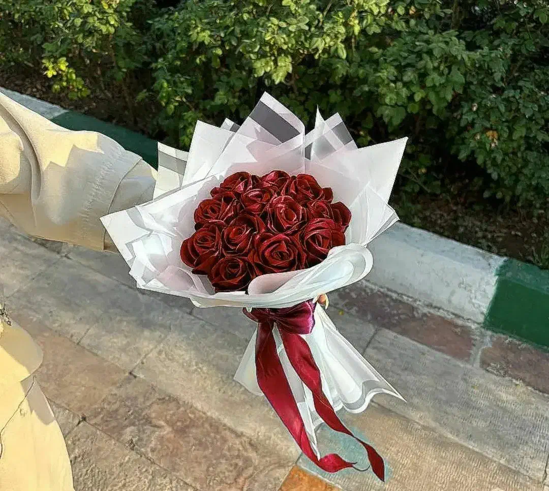 گل رز|گل مصنوعی|نورآباد, |دیوار