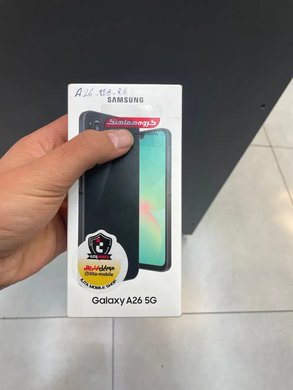 گوشی اکبند a26 /128/6|موبایل|تهران, نازی‌آباد|دیوار