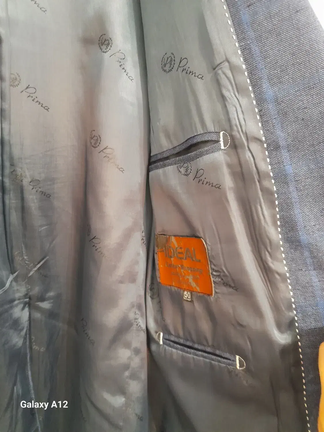 کت مردانه رنگ آبی نفتی سایز ۵۰|لباس|صومعه‌سرا, |دیوار