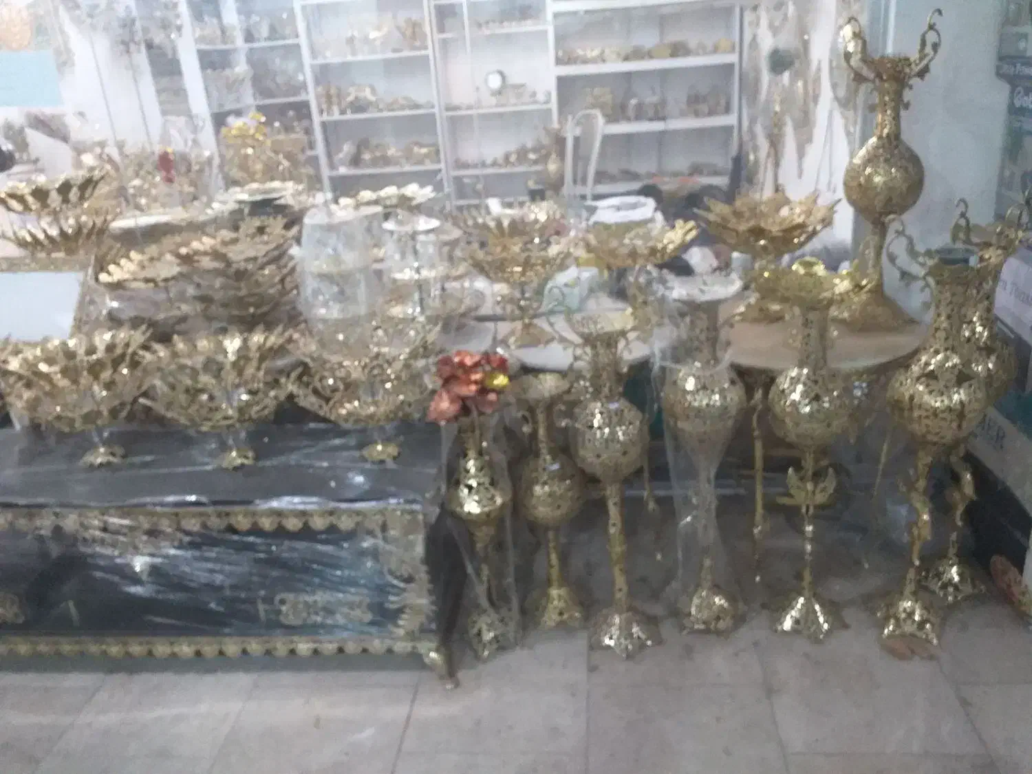 وسایل برنزی نو بصورت عمده وخرده|ساعت دیواری و تزئینی|تبریز, |دیوار