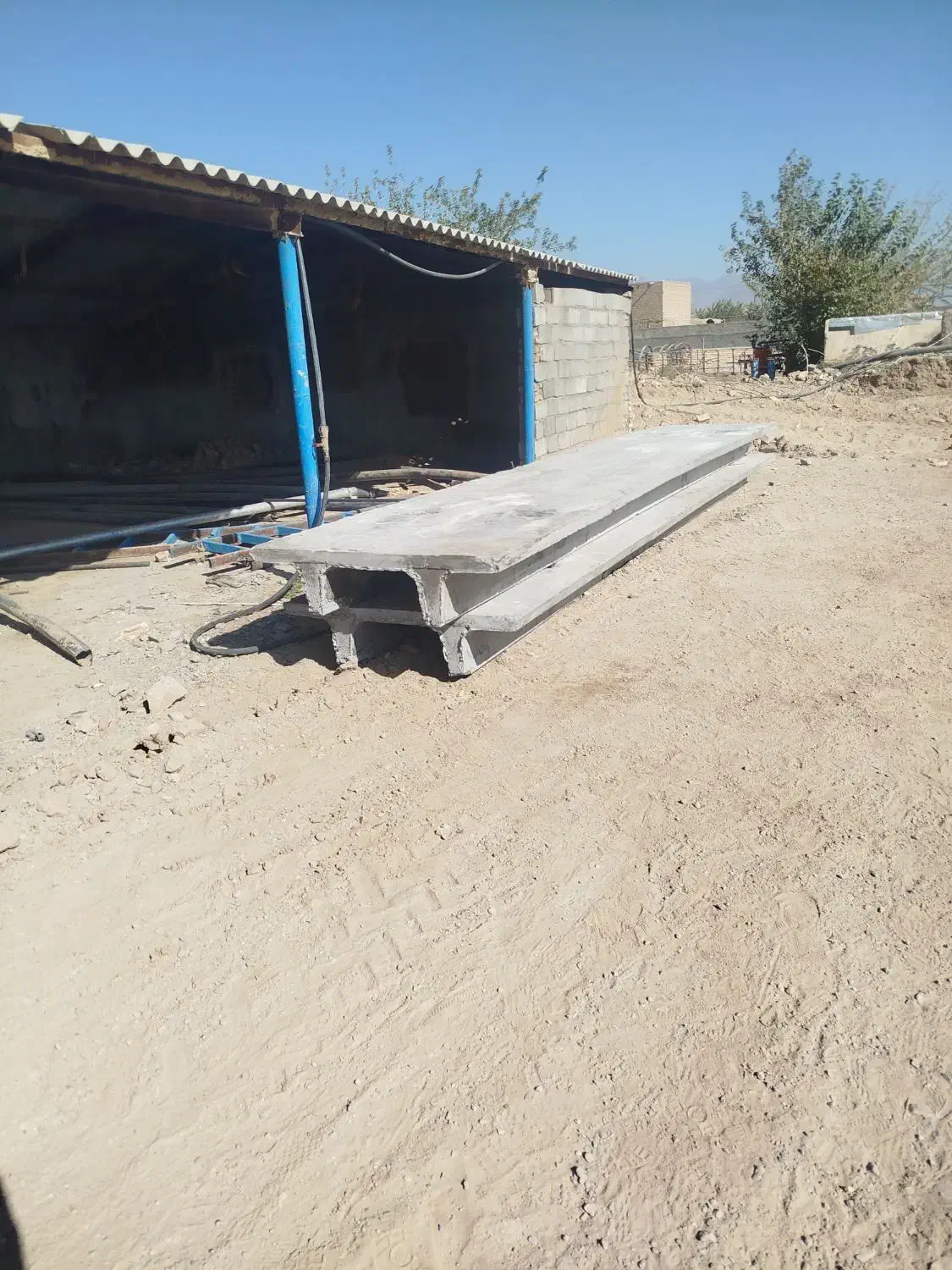 سقف آماده سیمان بتن پیش ساخته ساختمان آهن|مصالح و تجهیزات ساختمان|کاشمر, |دیوار