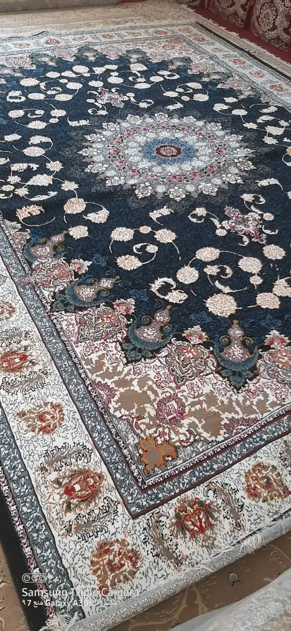 فرش نقش سورمه ای|فرش|گرگان, |دیوار