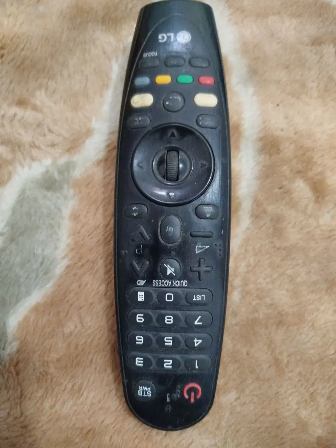 کنترل هوشمندتلویزیون ال جی موس دار فابریک کد۱۸|تلویزیون و پروژکتور|زاهدان, |دیوار