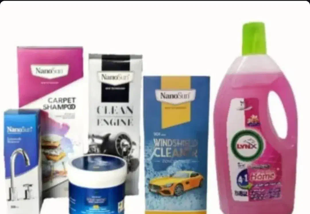 محصولات نانوسان|مواد شوینده و دستمال کاغذی|شیراز, ریاستی|دیوار