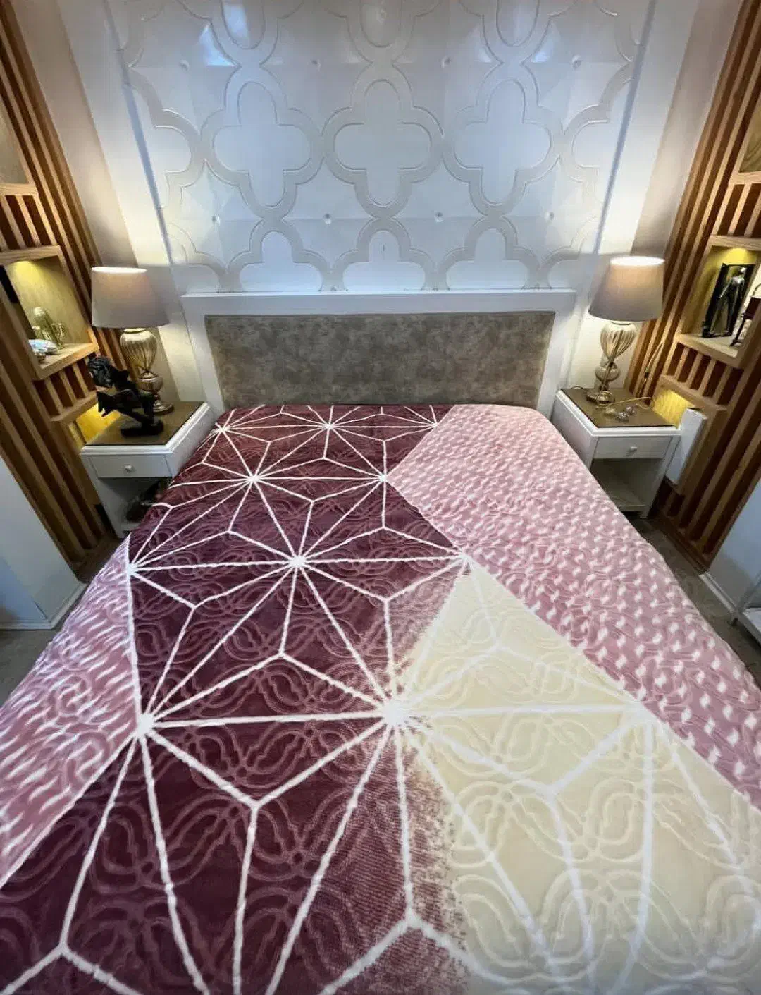 انواع پتو گلبافت دو نفره|رختخواب، بالش، پتو|تربتحیدریه, سرمحله|دیوار