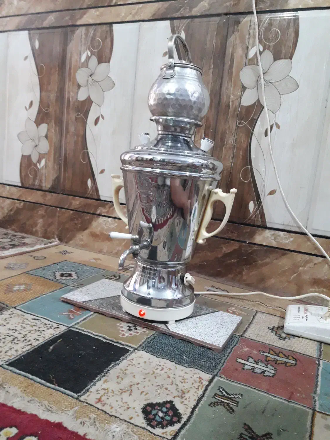 سماور برقی ۶ لیتری|سماور، چای‌ساز، قهوه‌ساز|اهواز, زرگان|دیوار