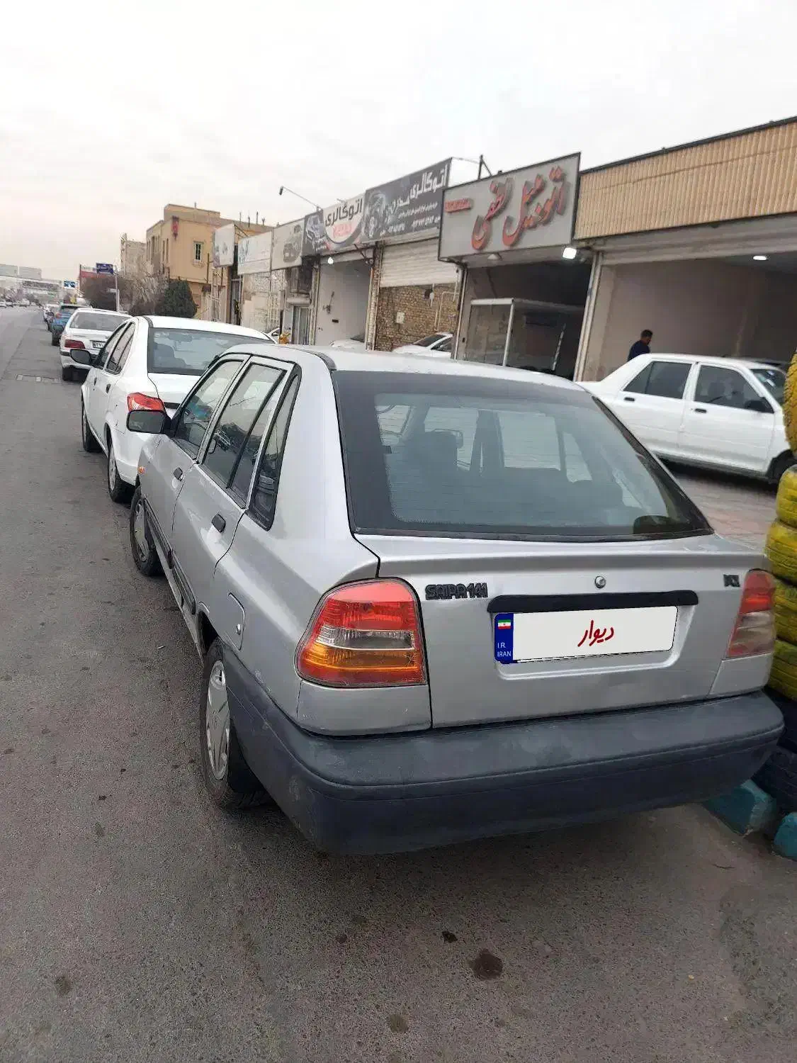 پراید نقره ای مدل۸۵|خودرو سواری و وانت|یزد, |دیوار