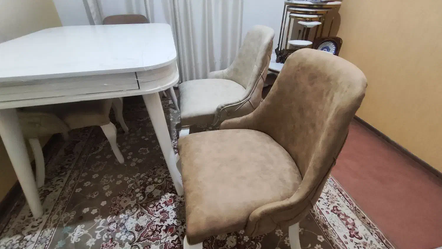 میز نهارخوری 4نفره|میز و صندلی غذاخوری|تبریز, |دیوار