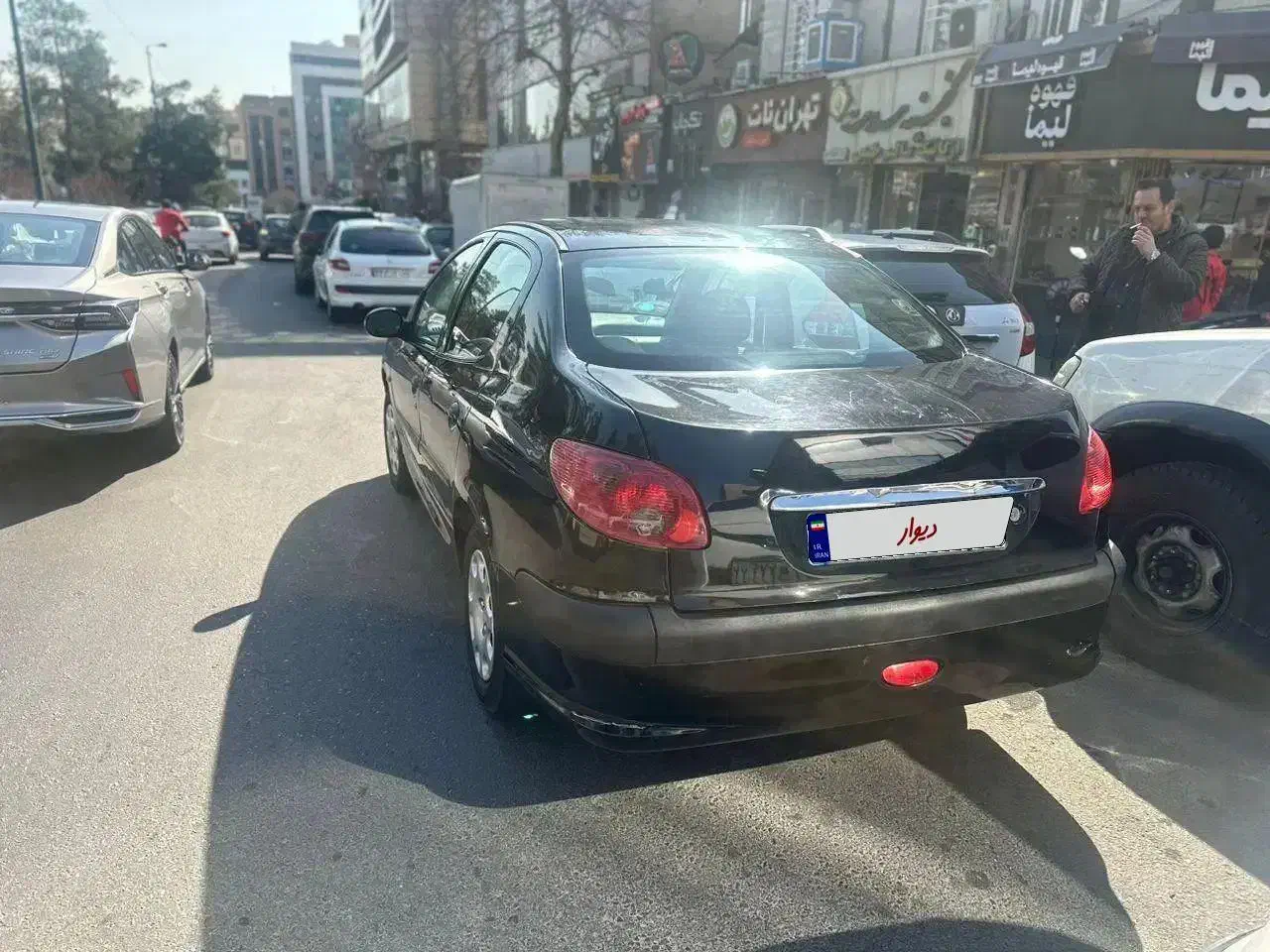 206sdمدل۹۰|خودرو سواری و وانت|تهران, درختی|دیوار