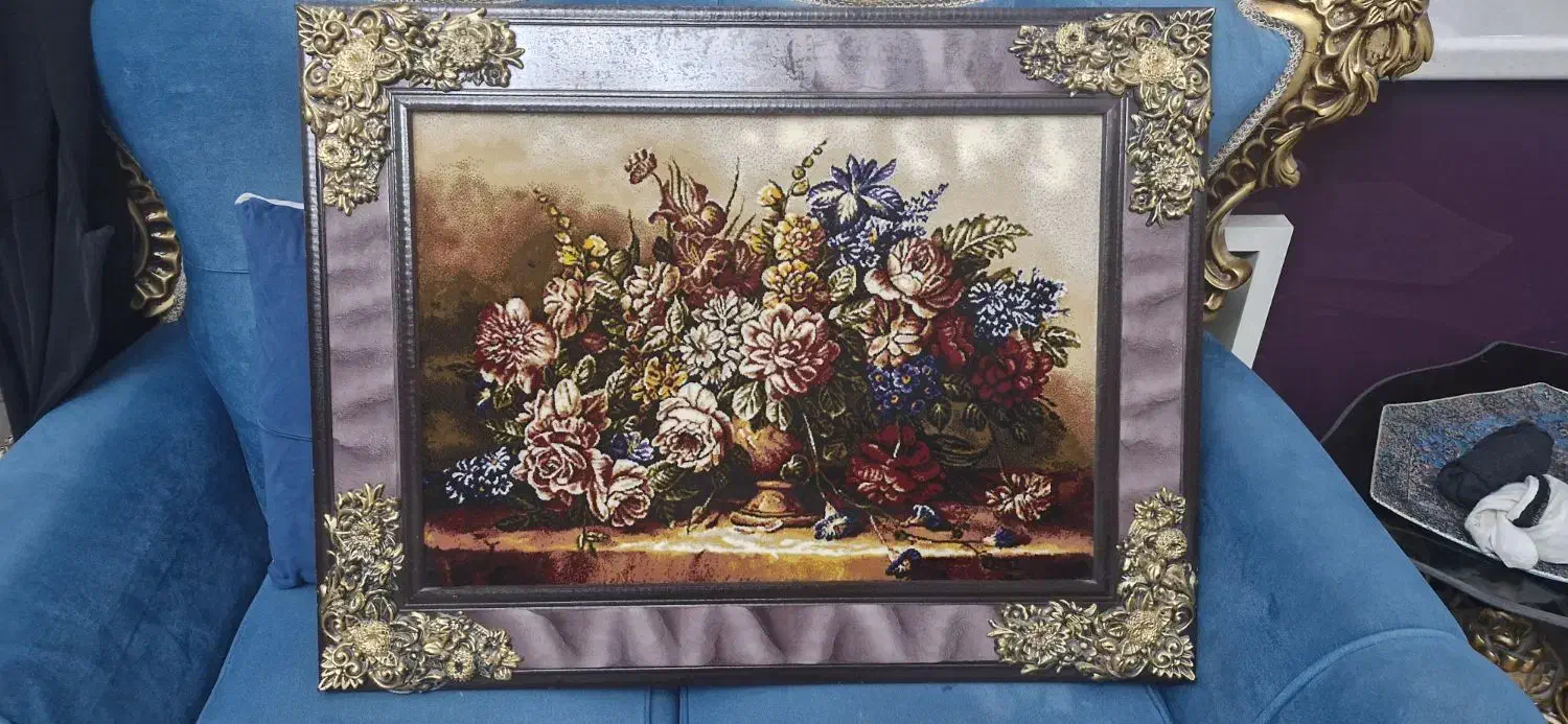 تابلو فرش۸۶×۶۶|تابلو فرش|کرج, عظیمیه|دیوار