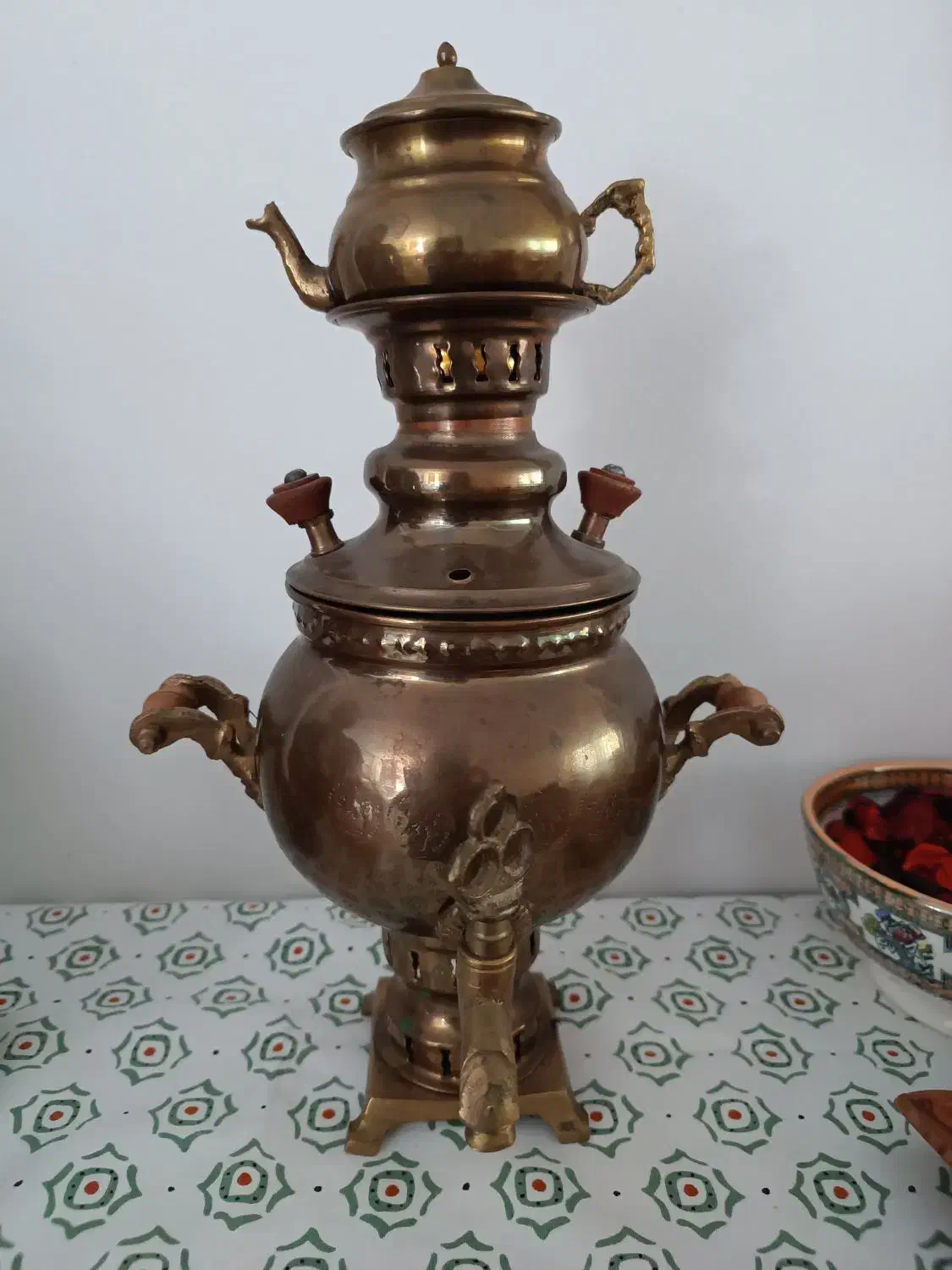 سماور ذغالی|سماور، چای‌ساز، قهوه‌ساز|شیراز, معالی‌آباد|دیوار