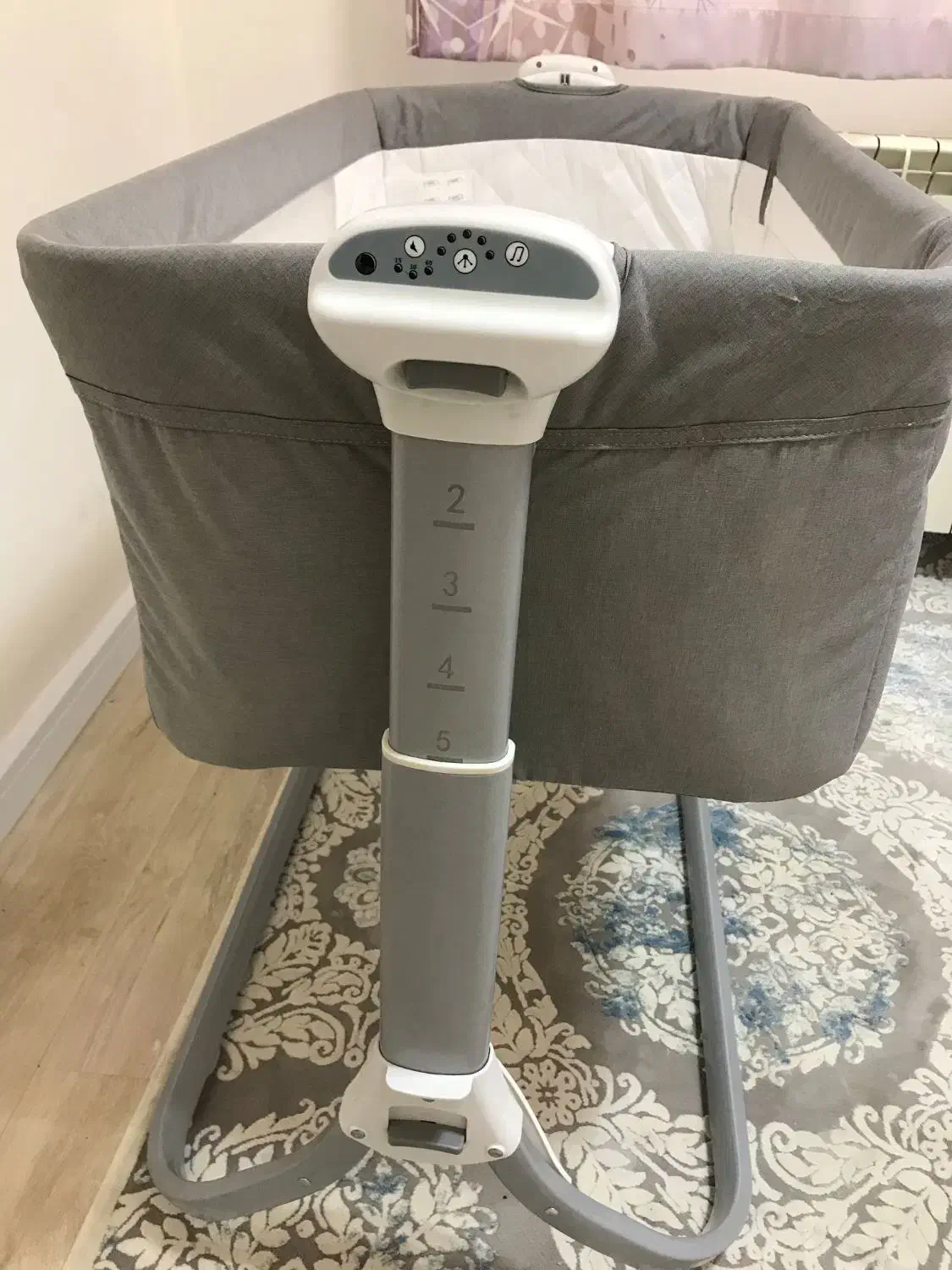 گهواره برقی و تخت کنار مادر ماریبل|تخت و صندلی بچه|تهران, باغ فیض|دیوار