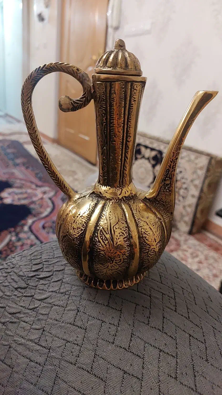 گوزن وزن ۵ کیلویی برنز گلاب پاش برنز|مجسمه، تندیس، ماکت|ملایر, |دیوار