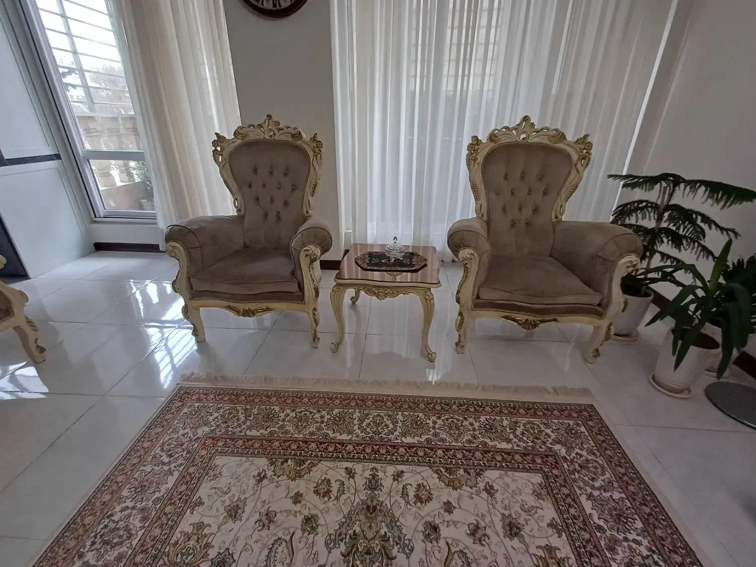 مبلمان استیل ..|مبلمان خانگی و میز عسلی|گرمدره, |دیوار