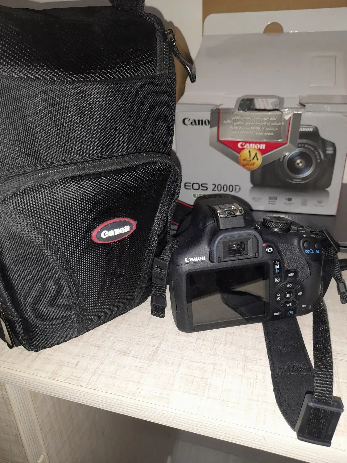 دوربین کانن2000D|دوربین عکاسی و فیلمبرداری|تهران, شهرک کوهسار|دیوار