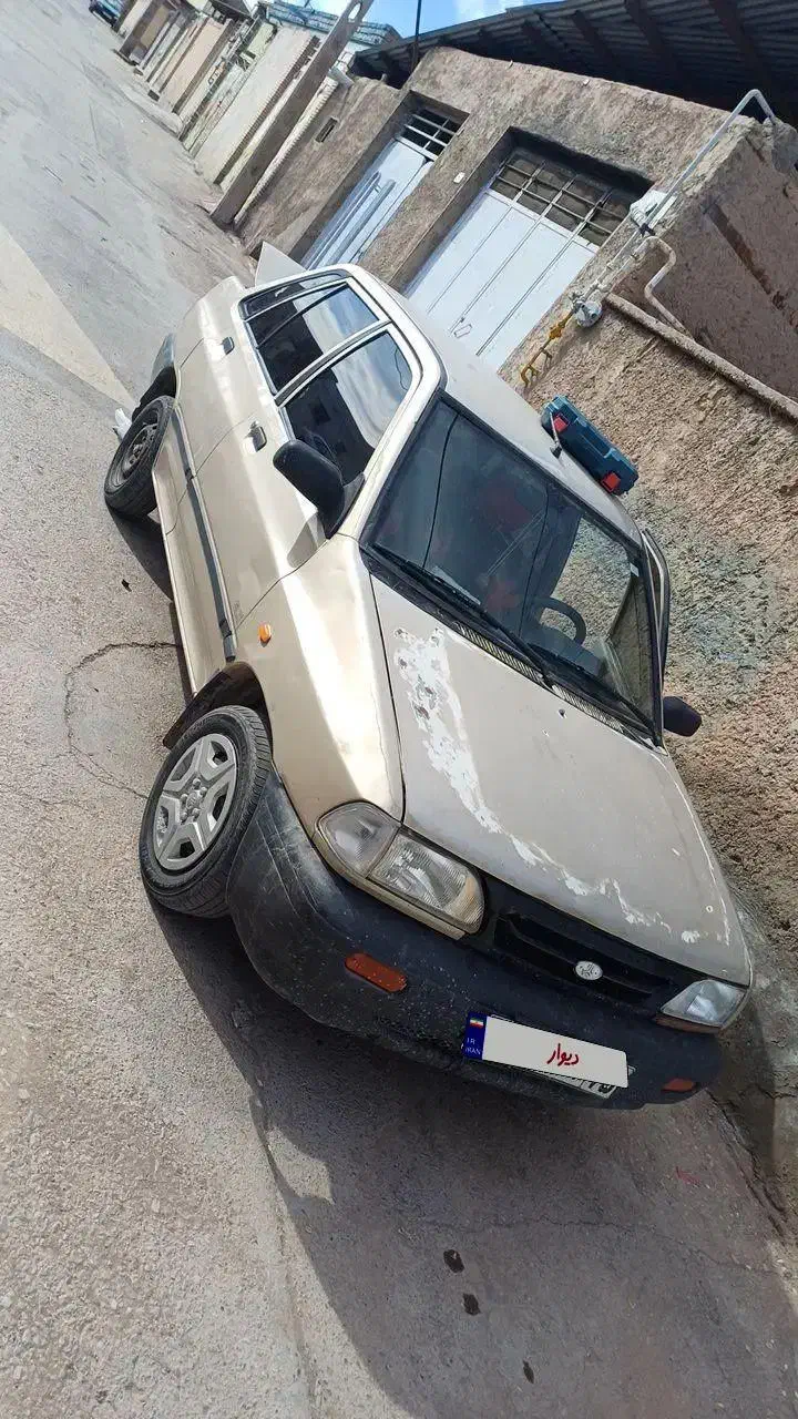 پراید۸۶بدون رنگ کم کار|خودرو سواری و وانت|کرمان, |دیوار