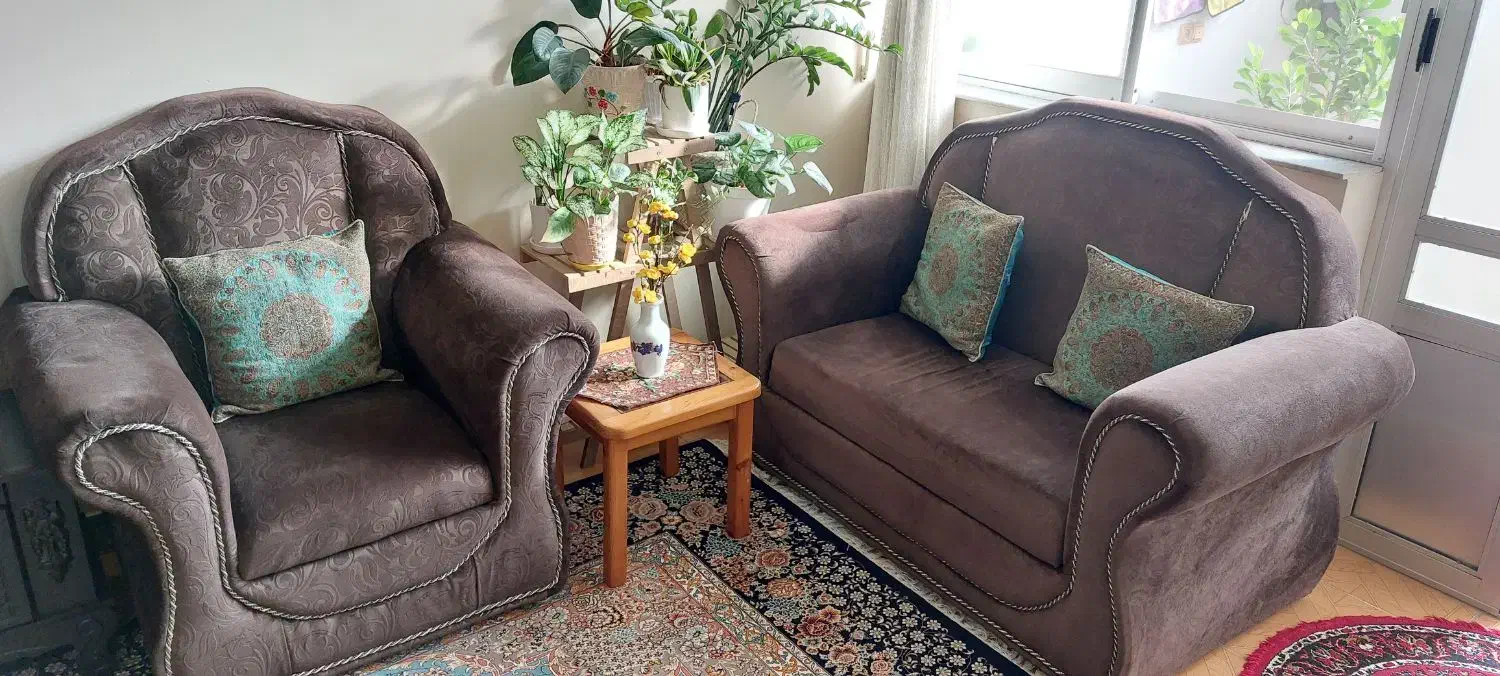 فروش راحتی ۱۱ نفره|مبلمان خانگی و میز عسلی|املش, |دیوار