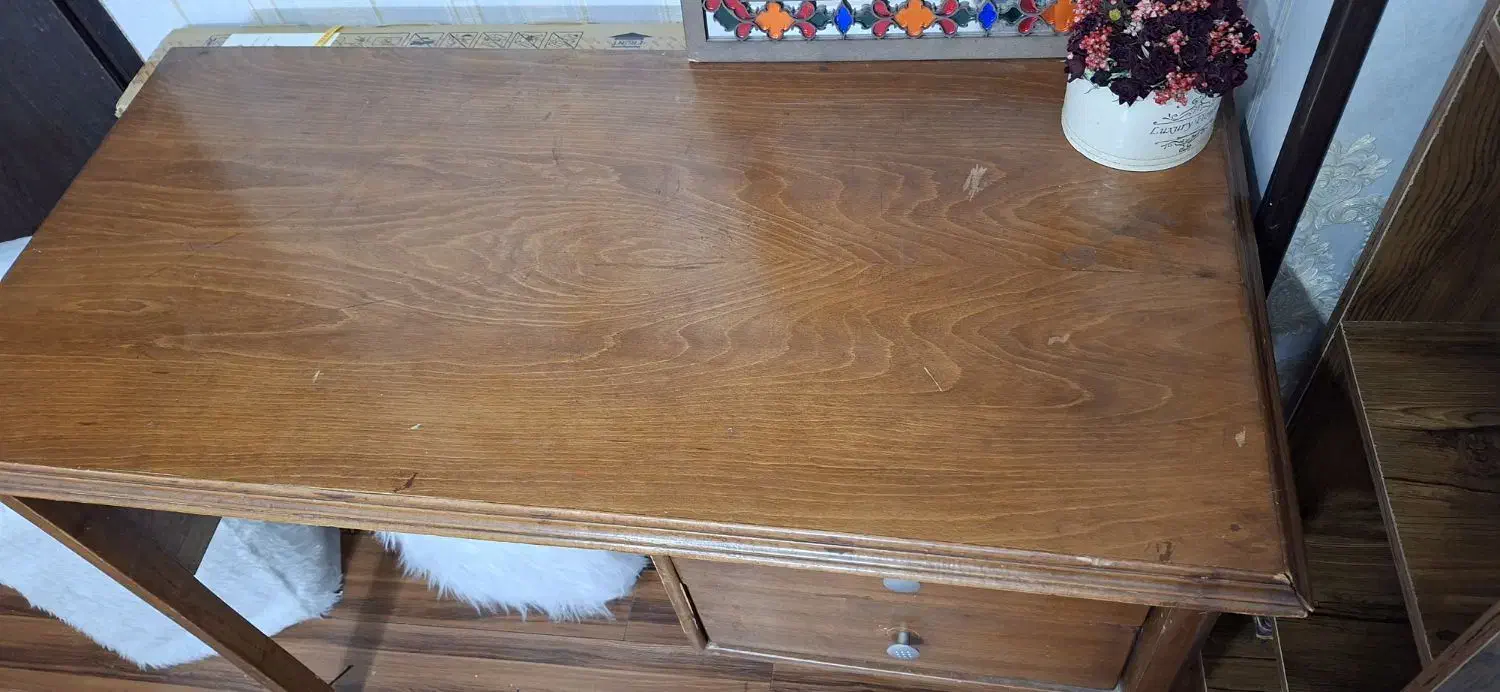 میز مطالعه (میز تحریر) چوب|میز تحریر و کامپیوتر|شاهین‌شهر, نظامی|دیوار