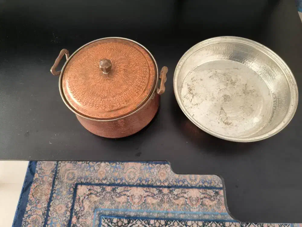 قابلمه وماهی تابه مسی|ظروف پختوپز|تهران, شهرک چیتگر|دیوار