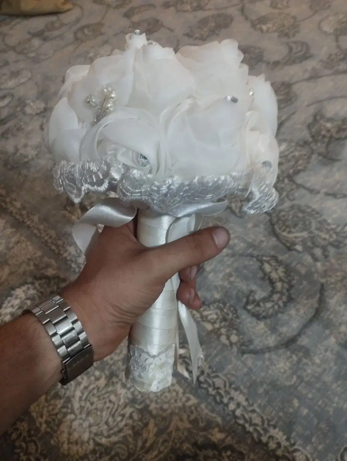 دسته گل عروسی و عقد|گل مصنوعی|گرگان, |دیوار