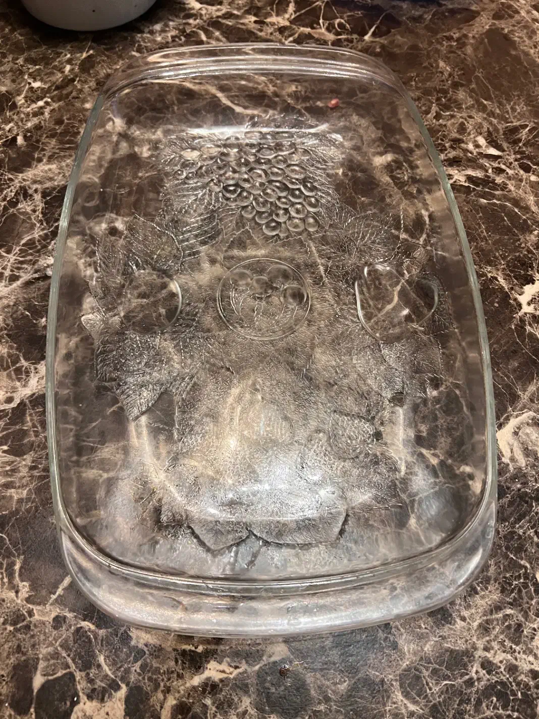 ۳ عدد دیس شیشه ای طرح میوه|ظروف سرو و پذیرایی|تهران, سعادتآباد|دیوار