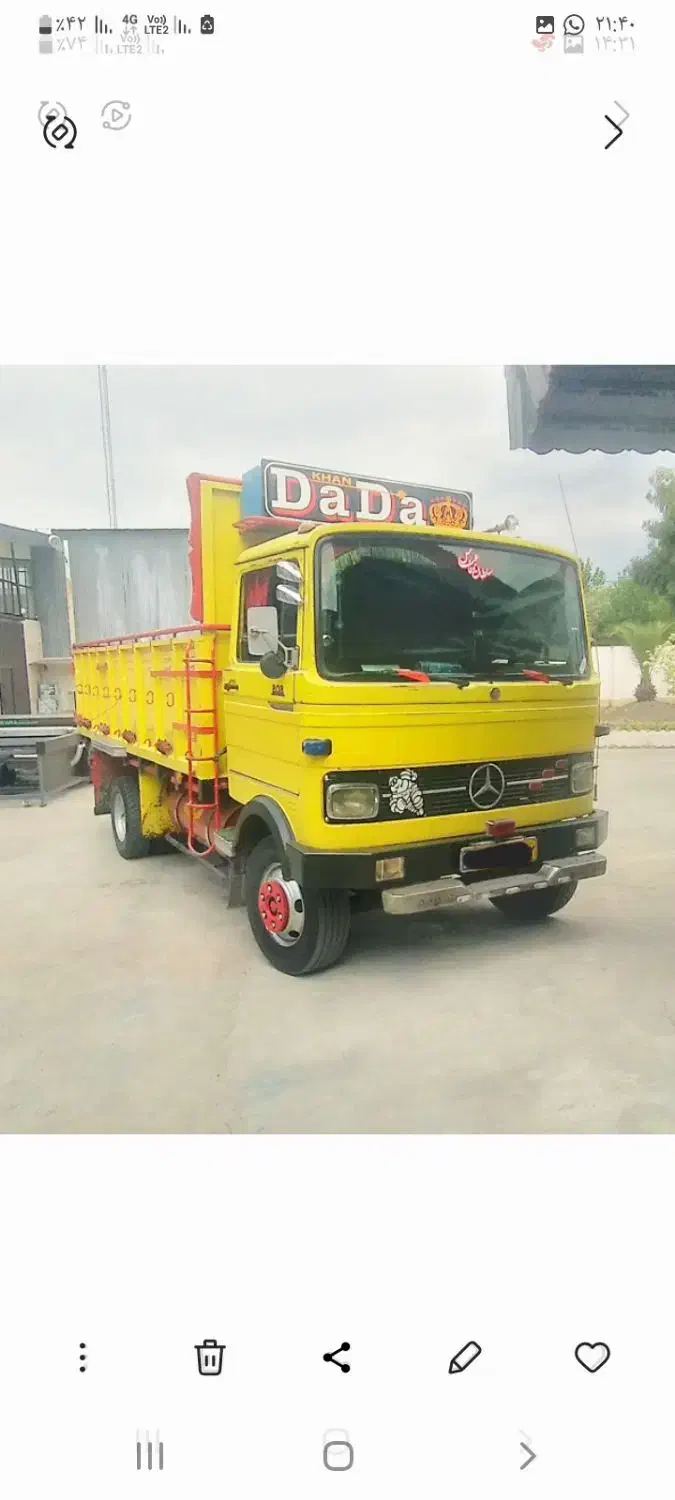 خاور ۸۰۸ مدل ۷۱ بی رنگ|خودرو سنگین|آمل, |دیوار