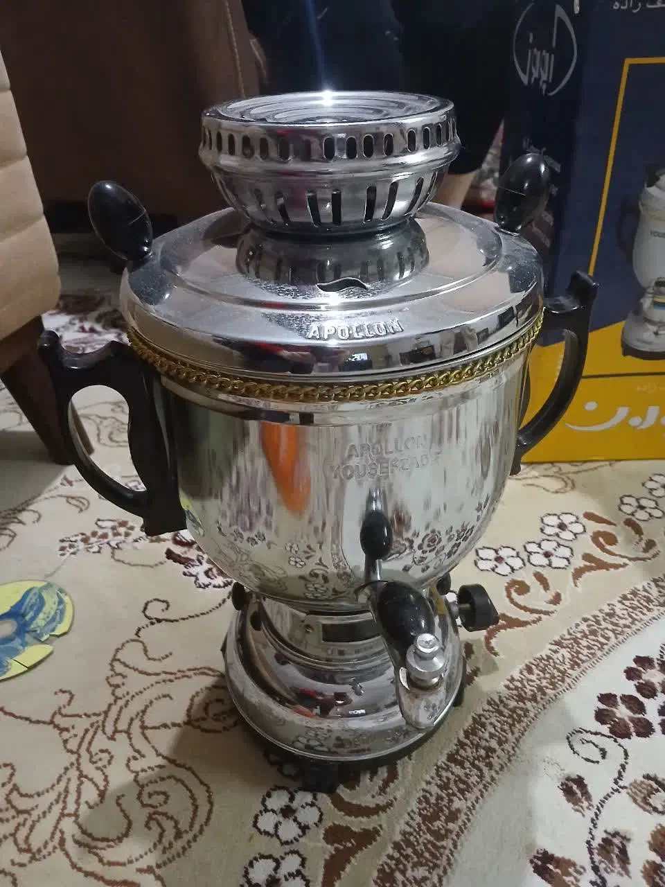 سماور گازی ۶ لیتری|سماور، چای‌ساز، قهوه‌ساز|زنجان, |دیوار