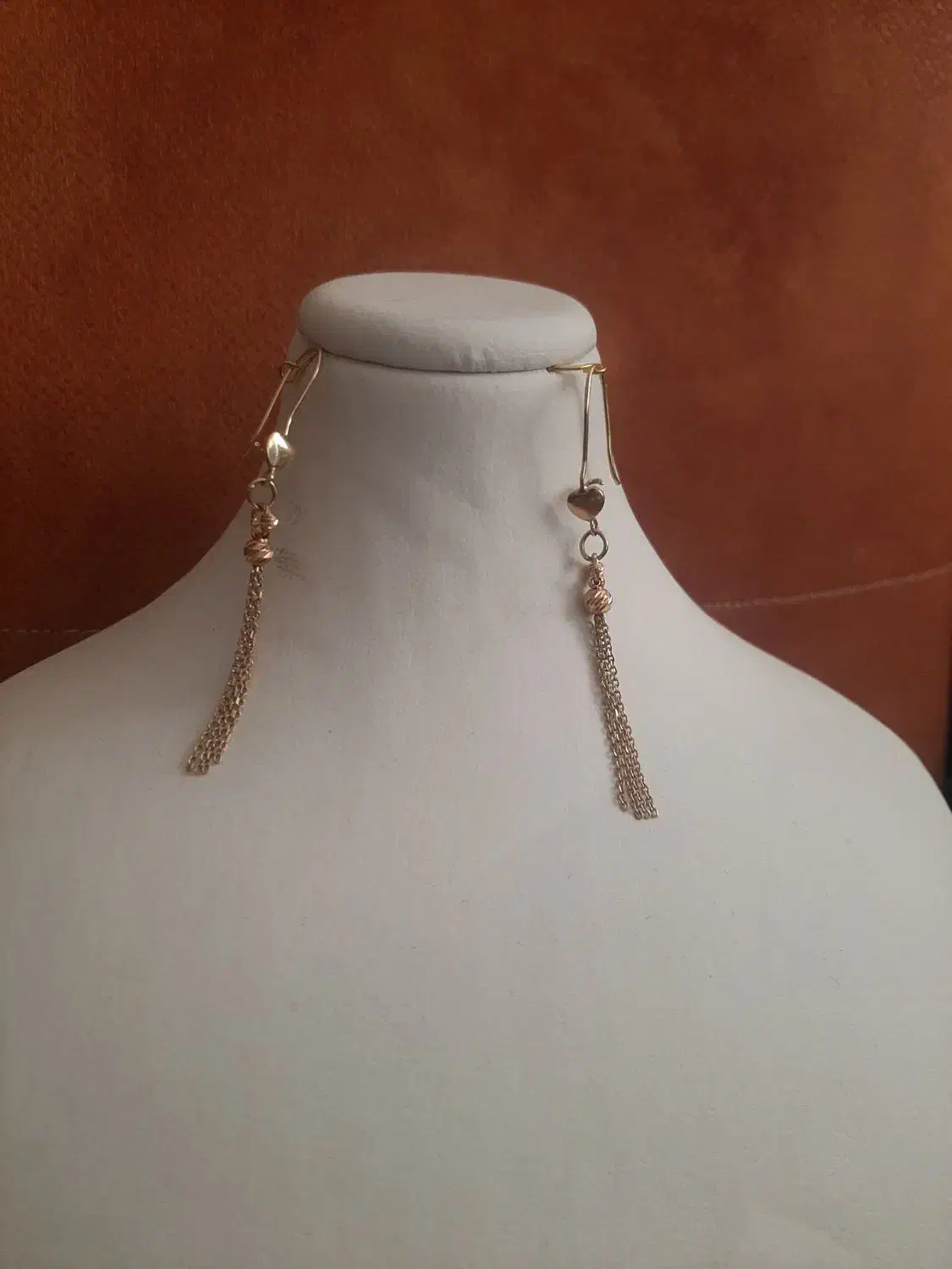 گشواره دو نیم گرم|جواهرات|قم, ارم|دیوار