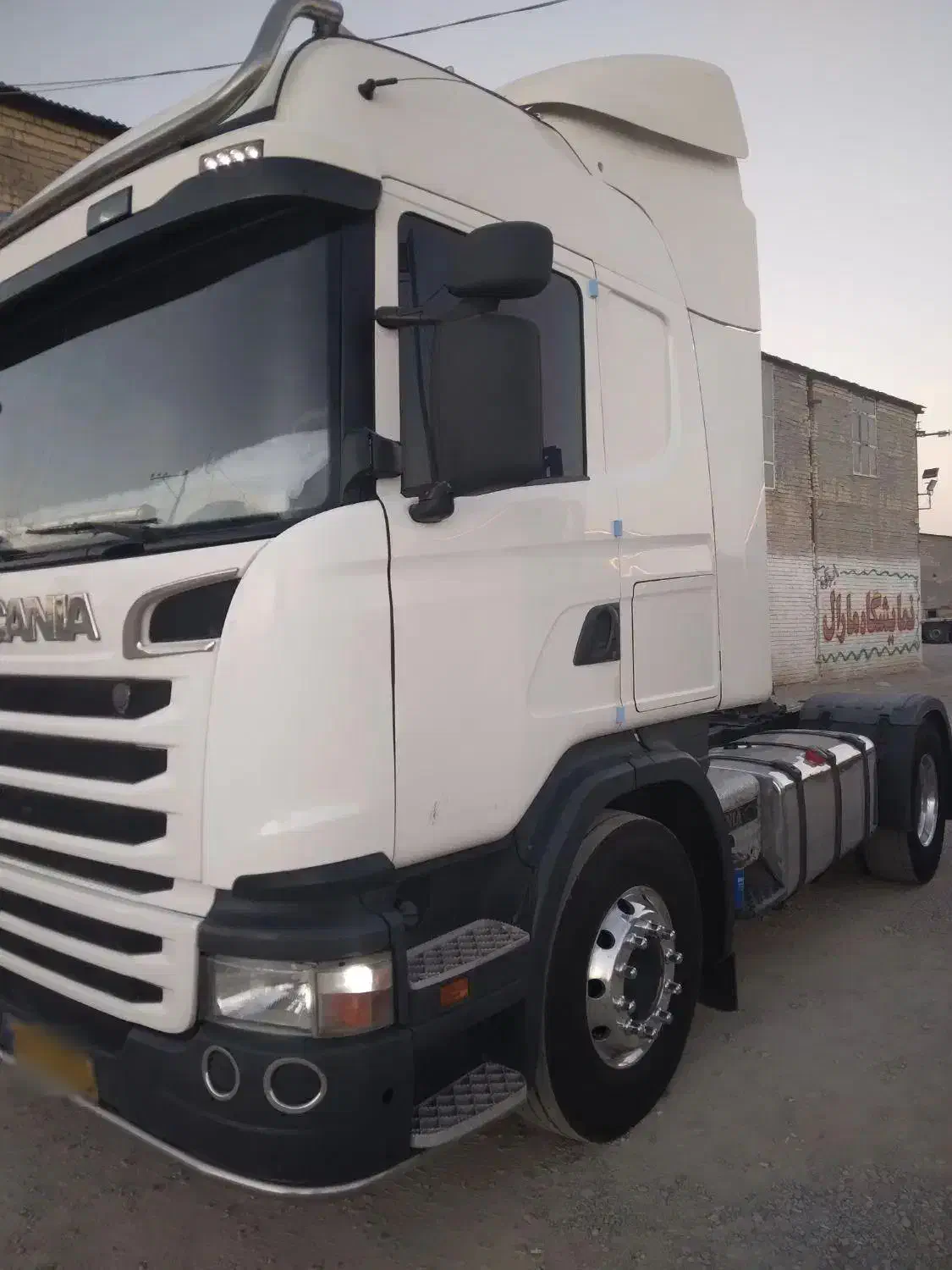 اسکانیا ۴۱۰ هلندی بدون ادبلو استثنای|خودرو سنگین|ابرکوه, |دیوار