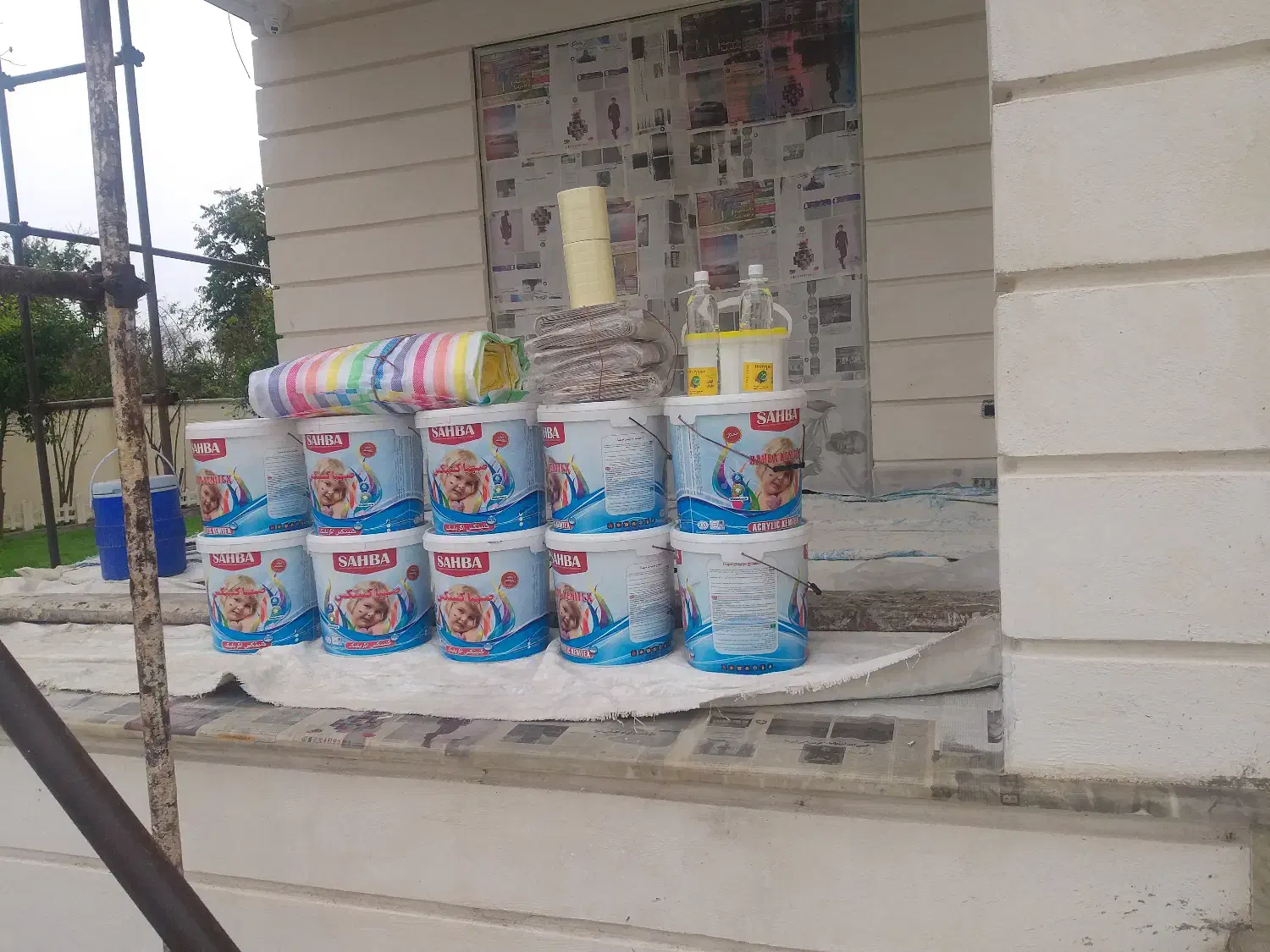 کف سابی. موزایک بتن. سنگ لاشه و کنتکس|خدمات پیشه و مهارت|رشت, کوی طالقانی|دیوار