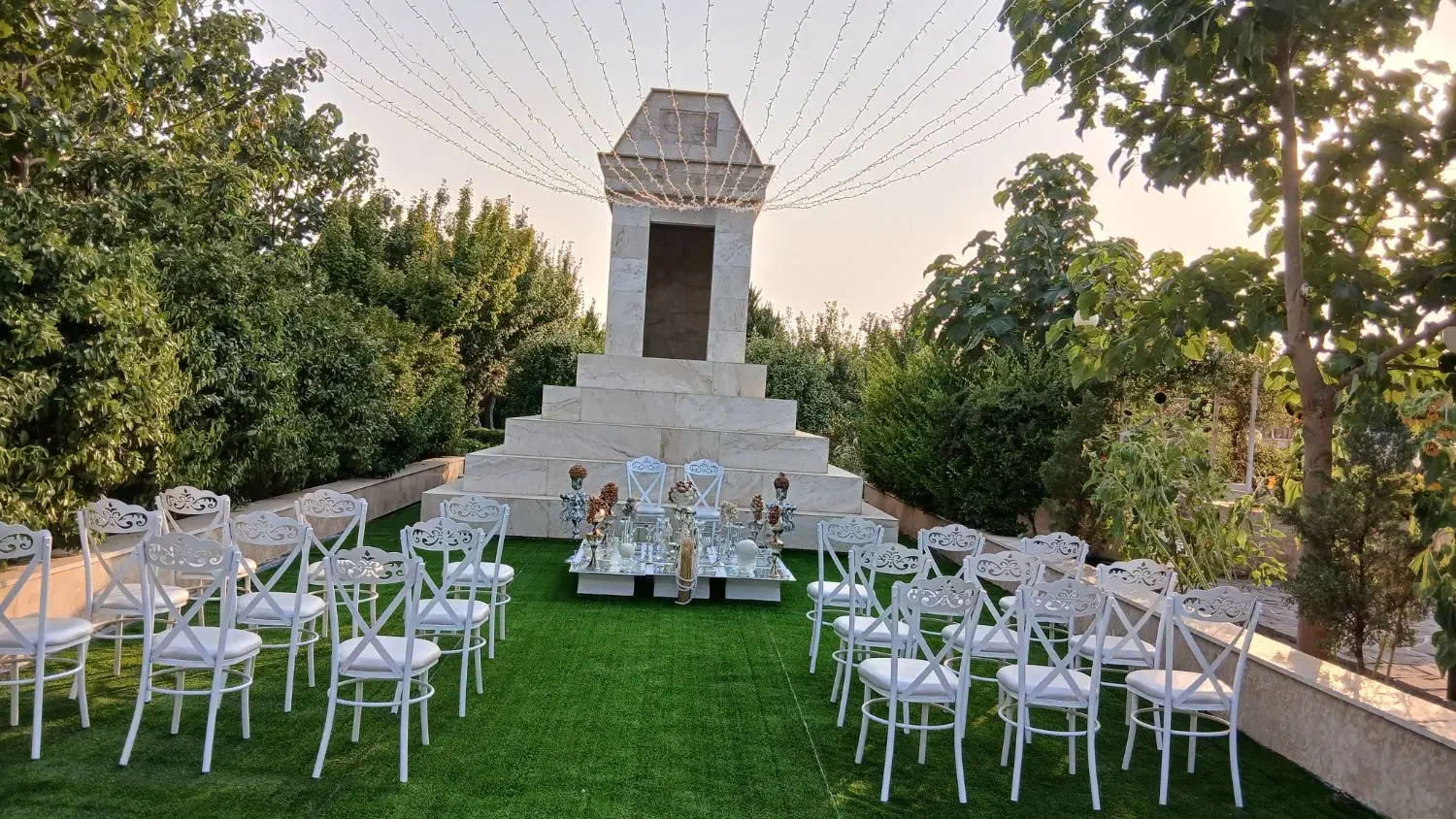 باغ تالار مراسمی شهریار|اجارهٔ کوتاهمدت ویلا و باغ|وحیدیه, |دیوار