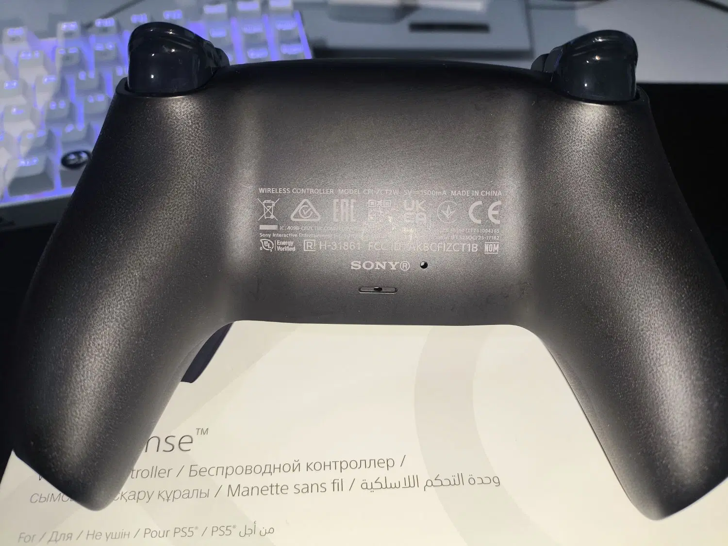 دسته PS5 Dual Sense مشکی|کنسول، بازی ویدئویی و آنلاین|تهران, جمالزاده|دیوار