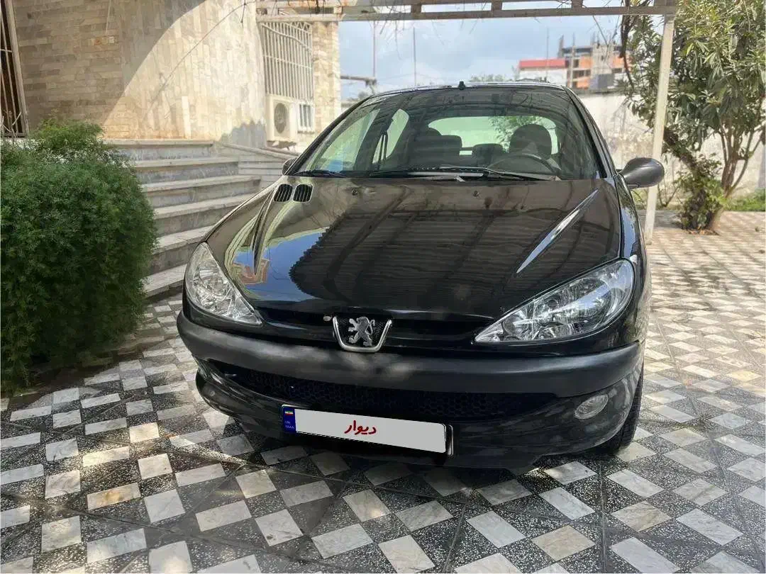 پژو ۲۰۶ تیپ ۳ مدل ۱۳۸۶  استثنایی|خودرو سواری و وانت|ساری, |دیوار