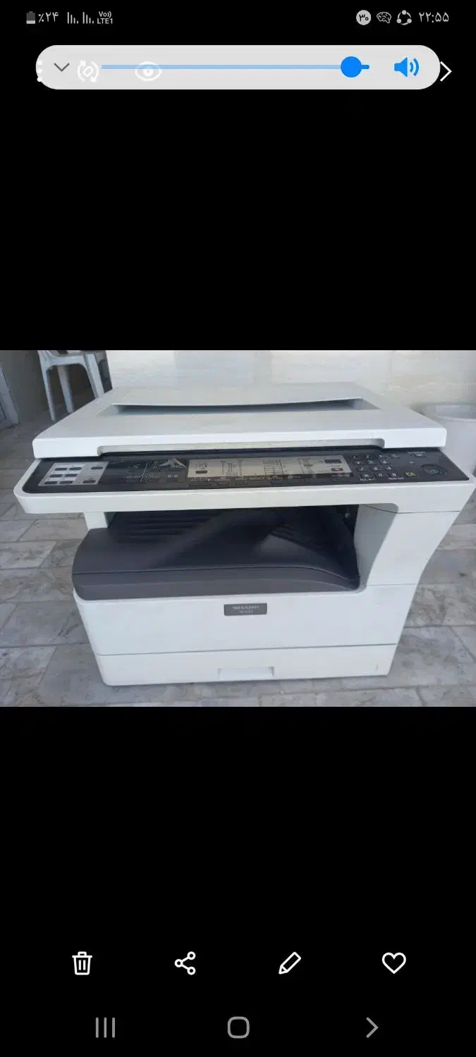 دستگاه کپی شارپ ایکس ۱۸۰|پرینتر، اسکنر، کپی، فکس|گرگان, |دیوار