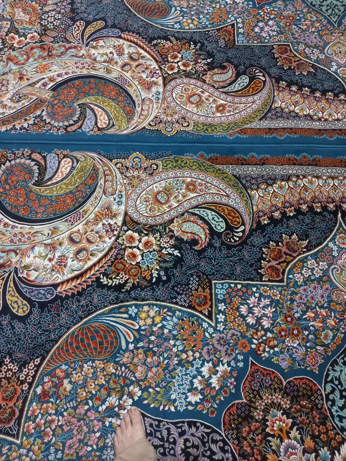 فرش ۱۲ متری|فرش|خاوران, |دیوار