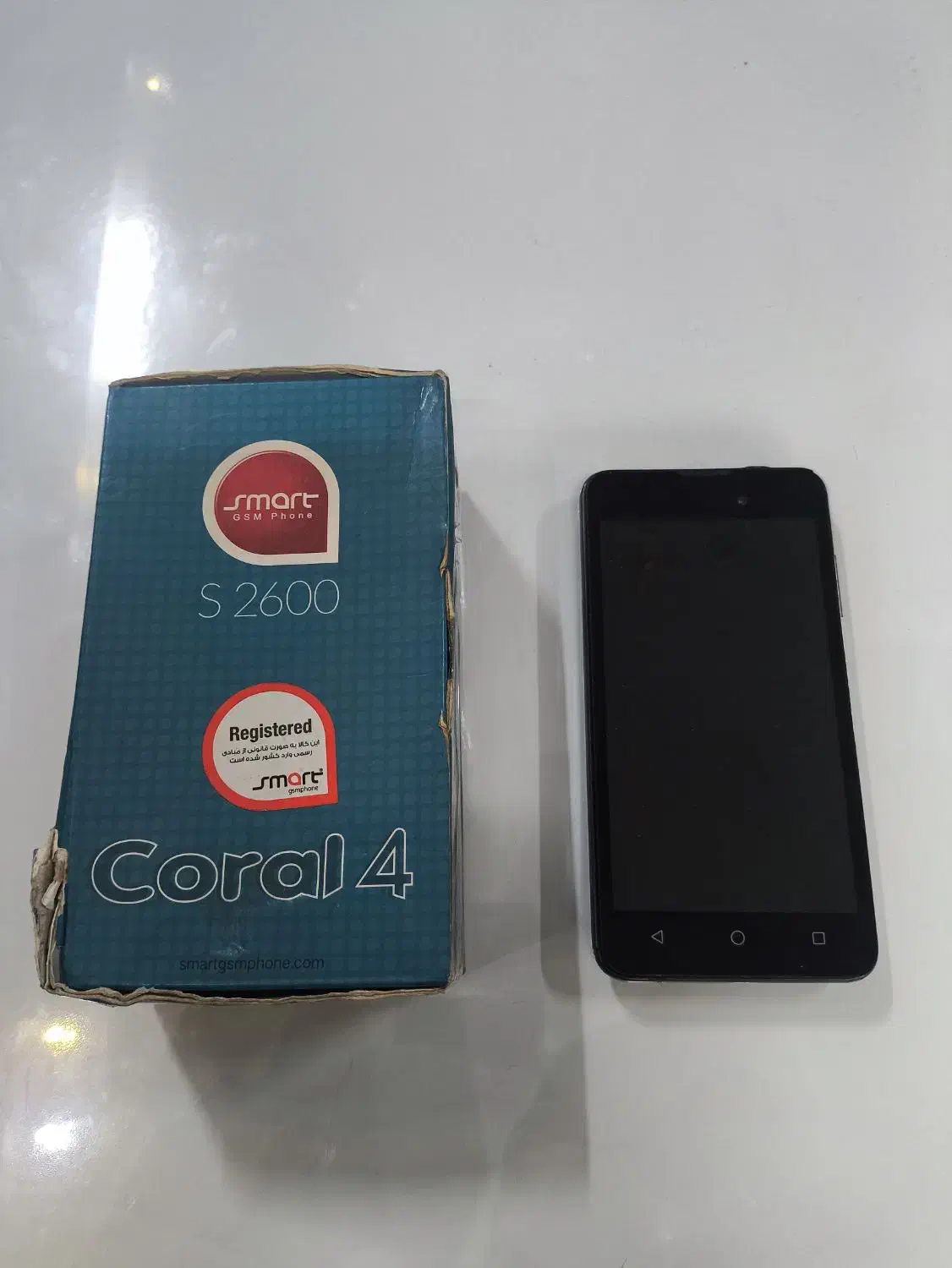 گوشی اسمارت coral 4|موبایل|تهران, مرزداران|دیوار