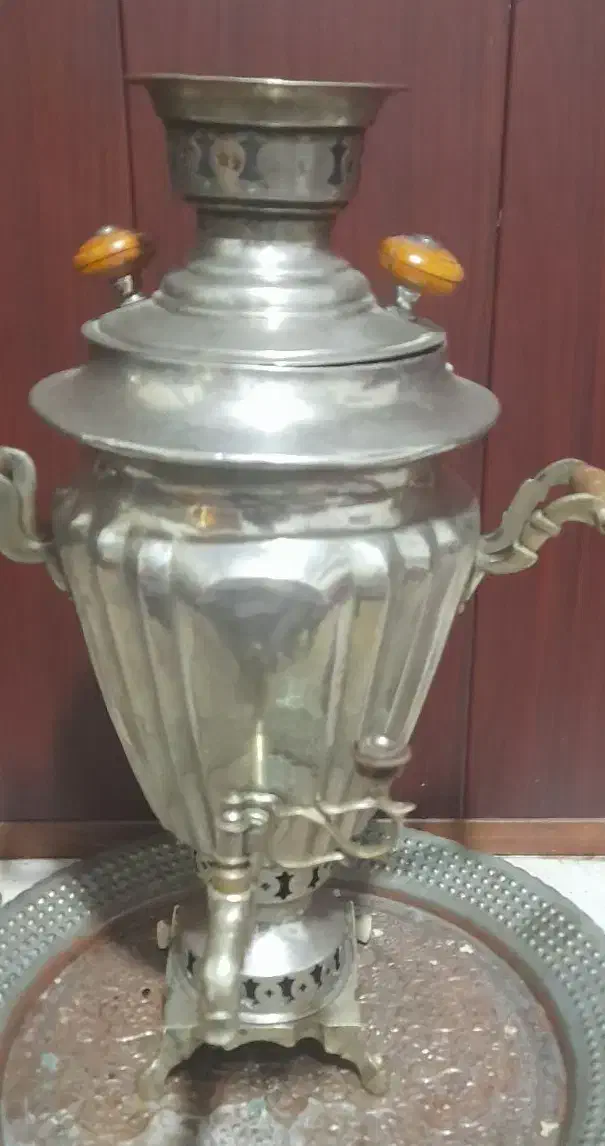 سماورشو بکر ۶لیتری|کلکسیون اشیاء عتیقه|آمل, |دیوار