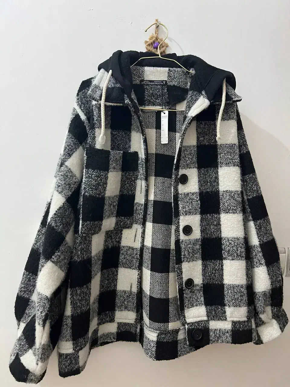 شکت پشمی فری سایز کاملا نو|لباس|ری, علایین|دیوار