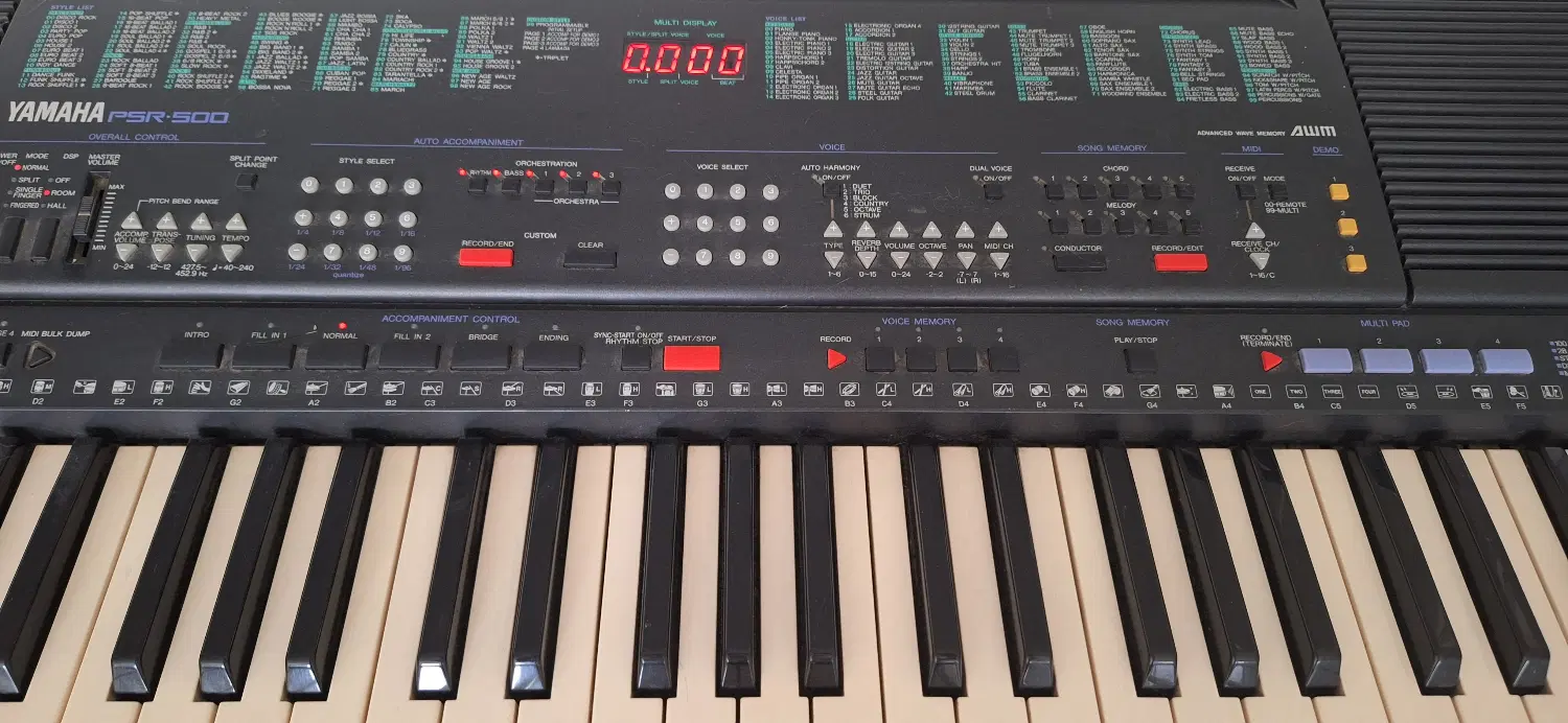 ارگ Yamaha 500|پیانو، کیبورد، آکاردئون|تهران, قزل قلعه|دیوار