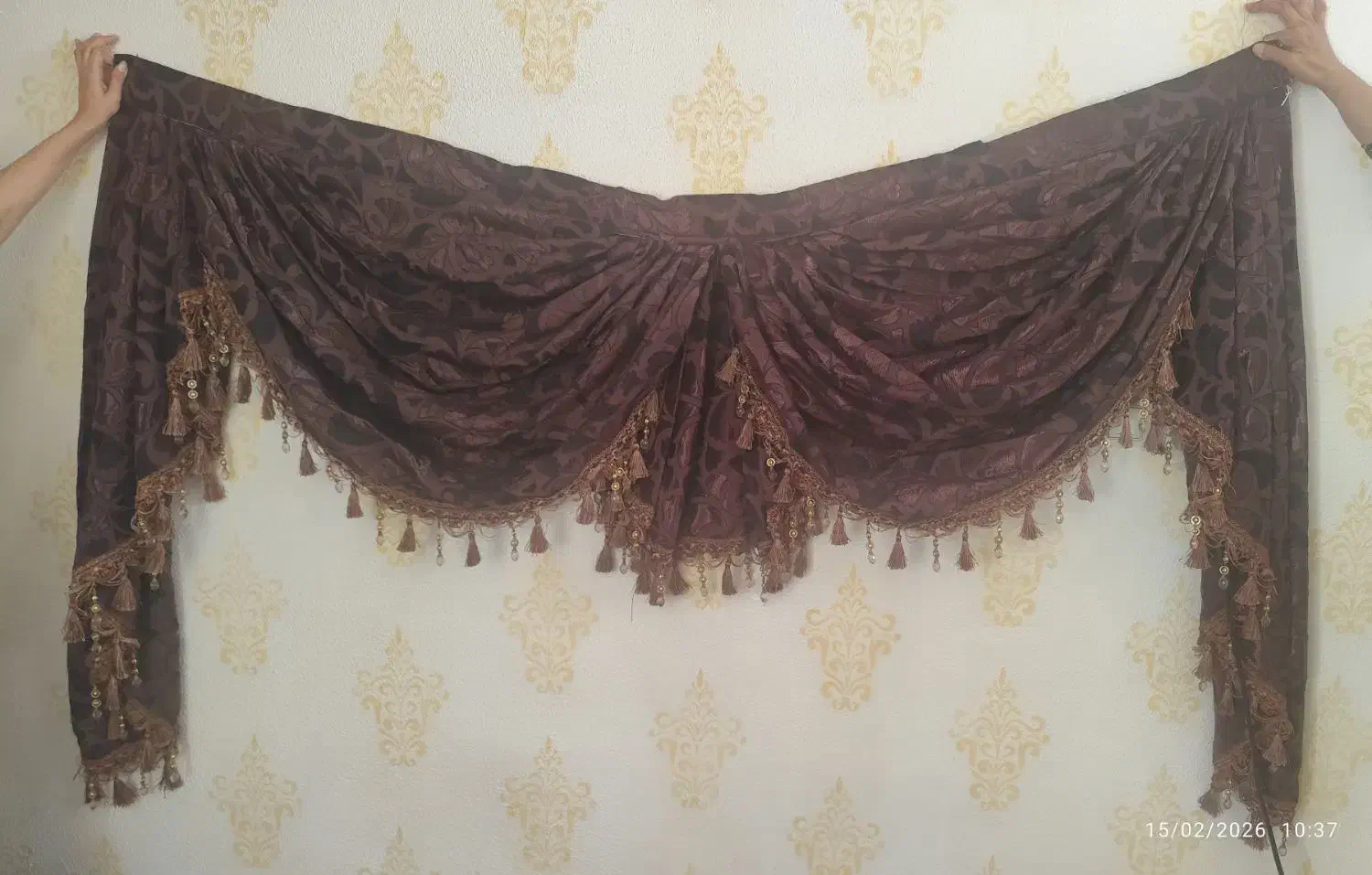 حریر|پرده، رانر، رومیزی|خمینی‌شهر, |دیوار