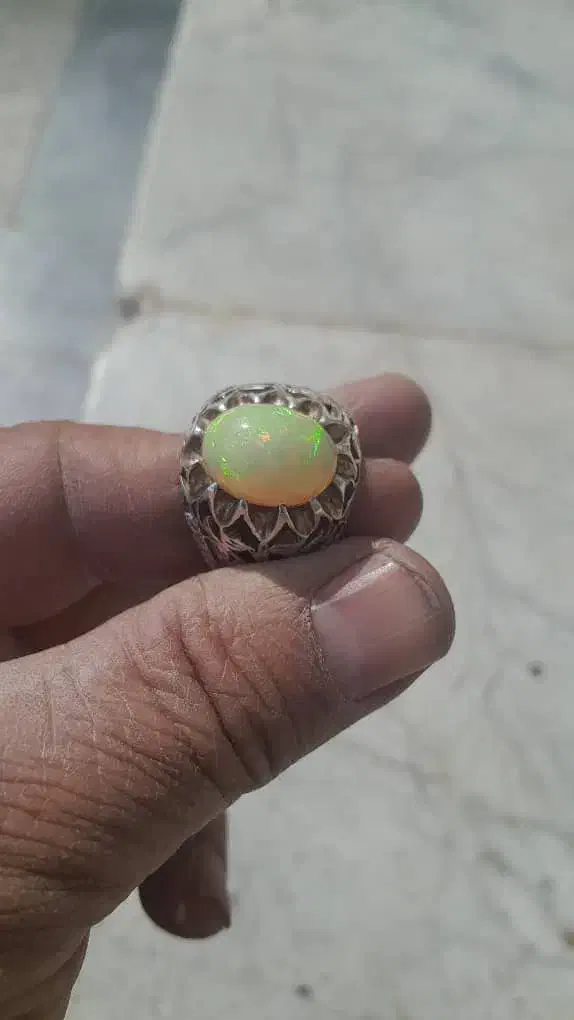 انگشتر اوپال|جواهرات|خمینی‌شهر, |دیوار