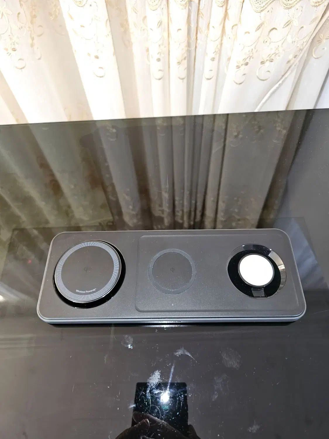 شارژر وایرلس سه کاره برند محبوب و معتبر انکر|لوازم جانبی موبایل و تبلت|تبریز, |دیوار