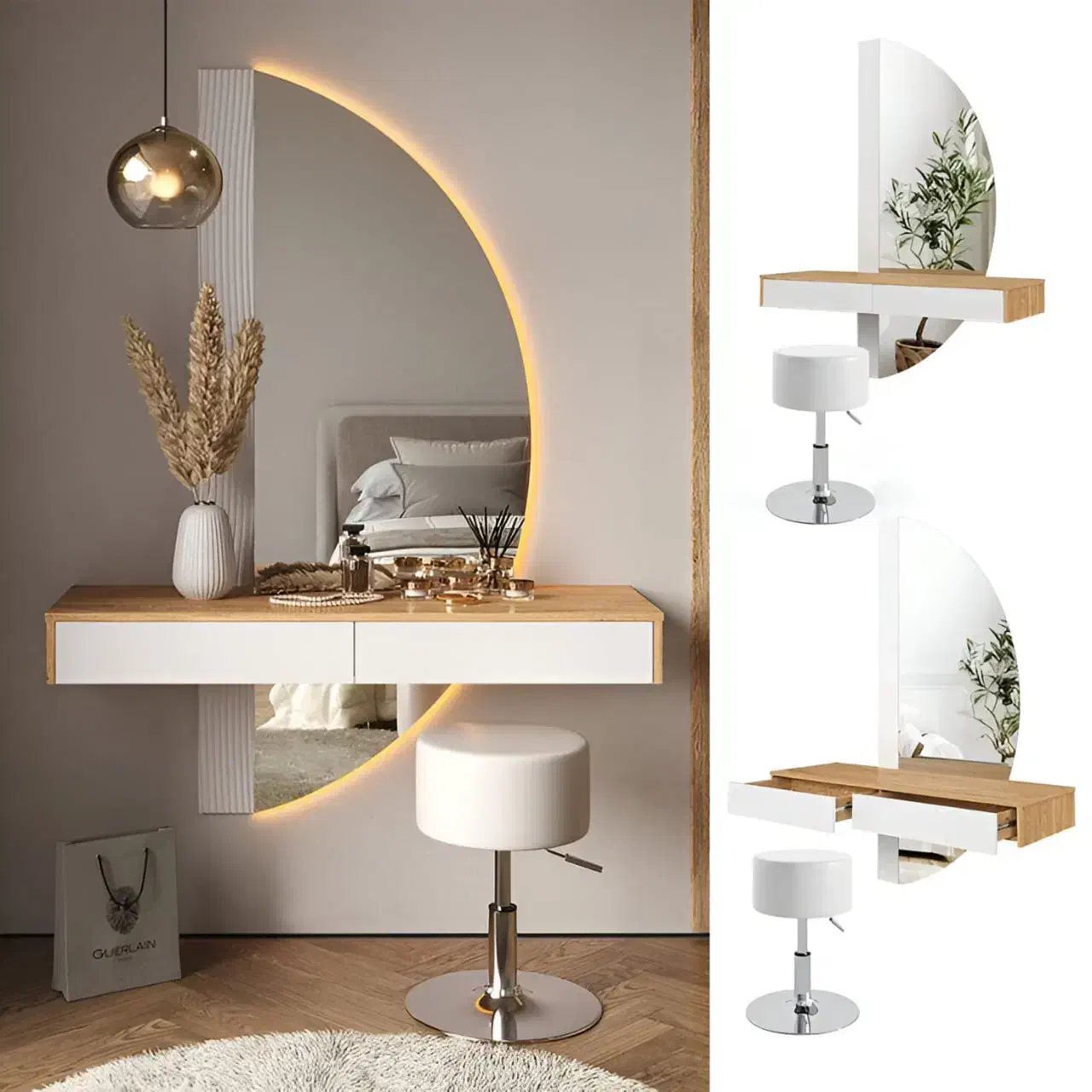 اینه بک لایت|آینه|بوکان, |دیوار